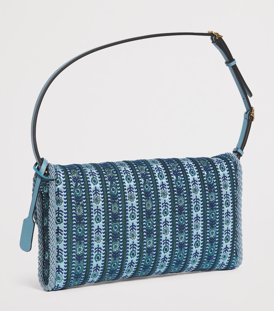 Valentino Garavani Small Jacquard DeVain Shoulder Bag Image 2