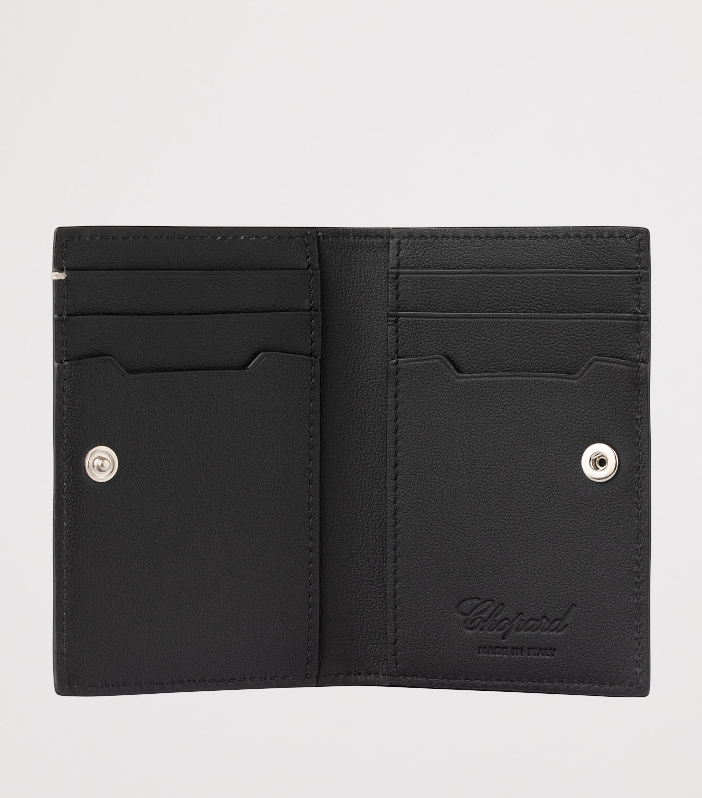 Leather Racing Card Holder BLACK Image 2