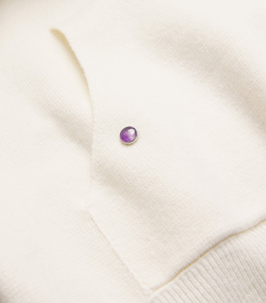 Cashmere Hoodie AMETHYST Image 5
