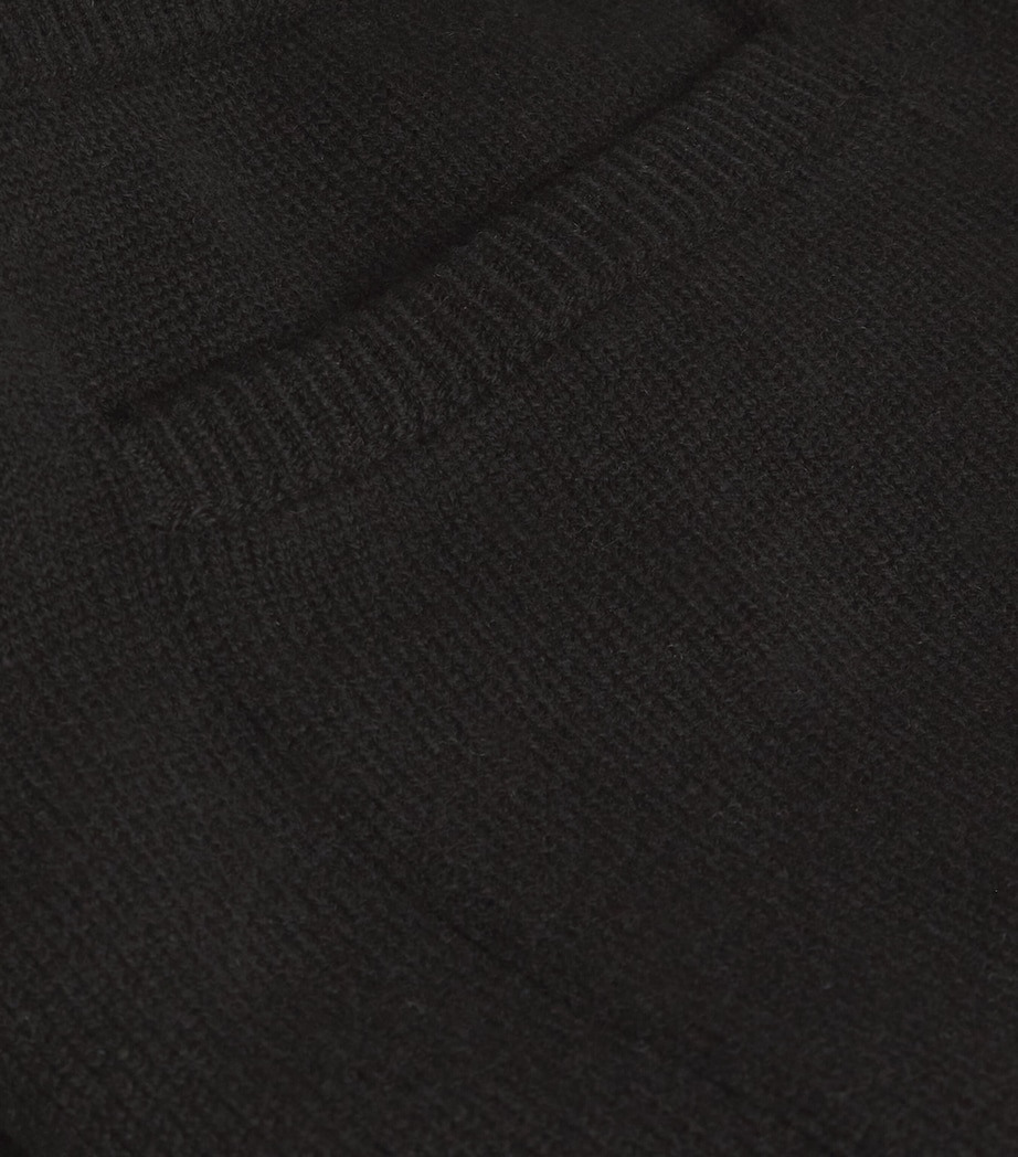 Cashmere Sweatpants BLACK Image 5