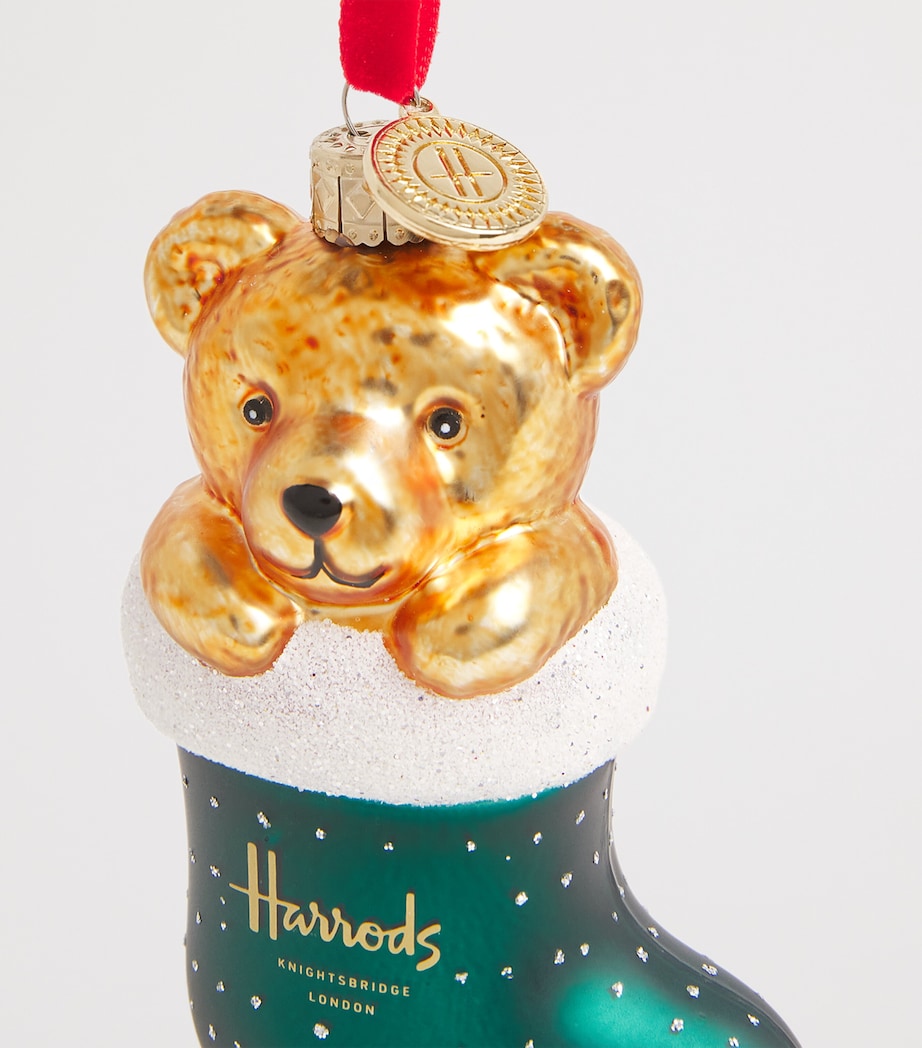 Embellished Stocking Tree Decoration MULTI Image 2