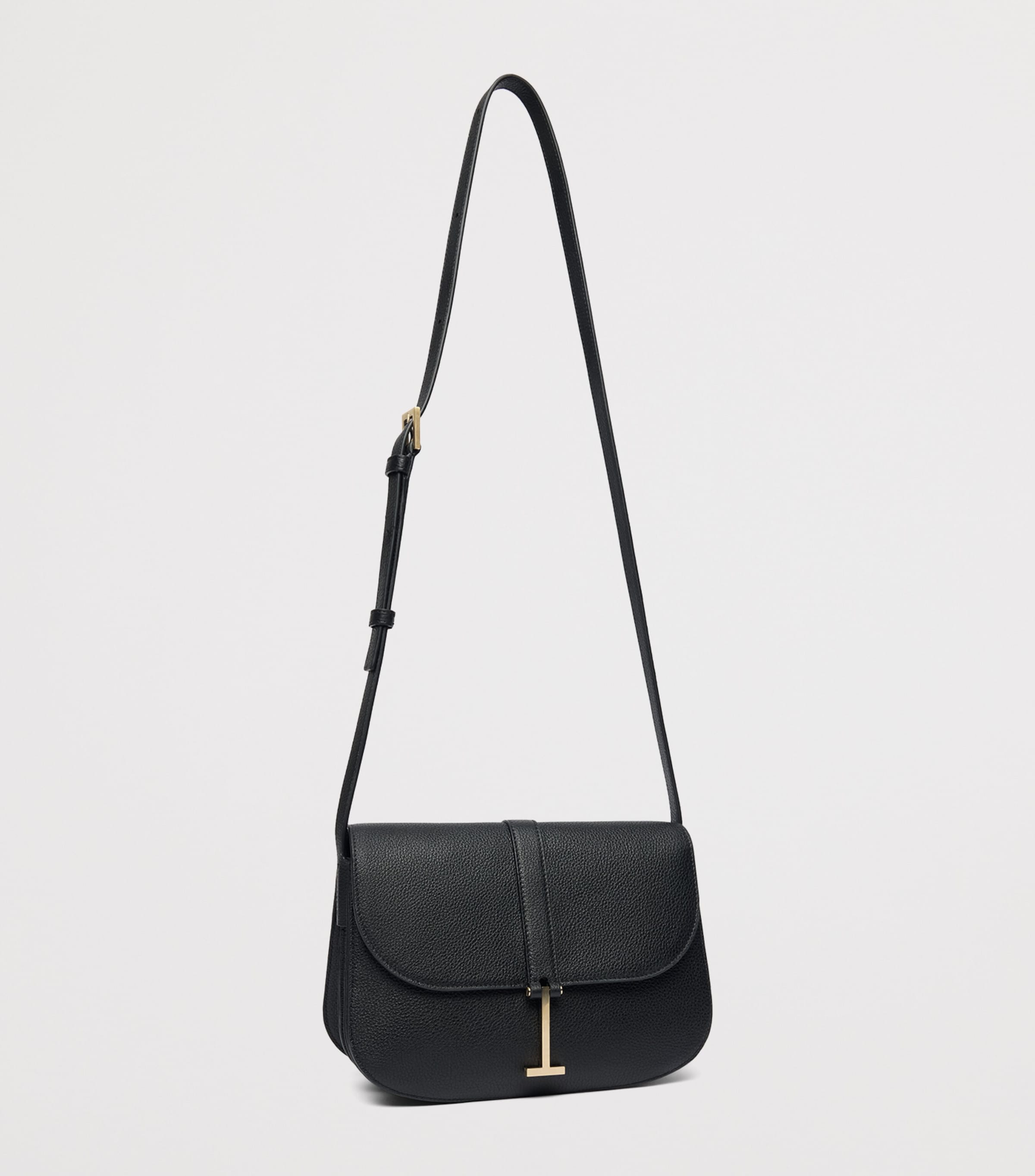 TOM FORD Black Large Leather Cross-Body Bag | Harrods US