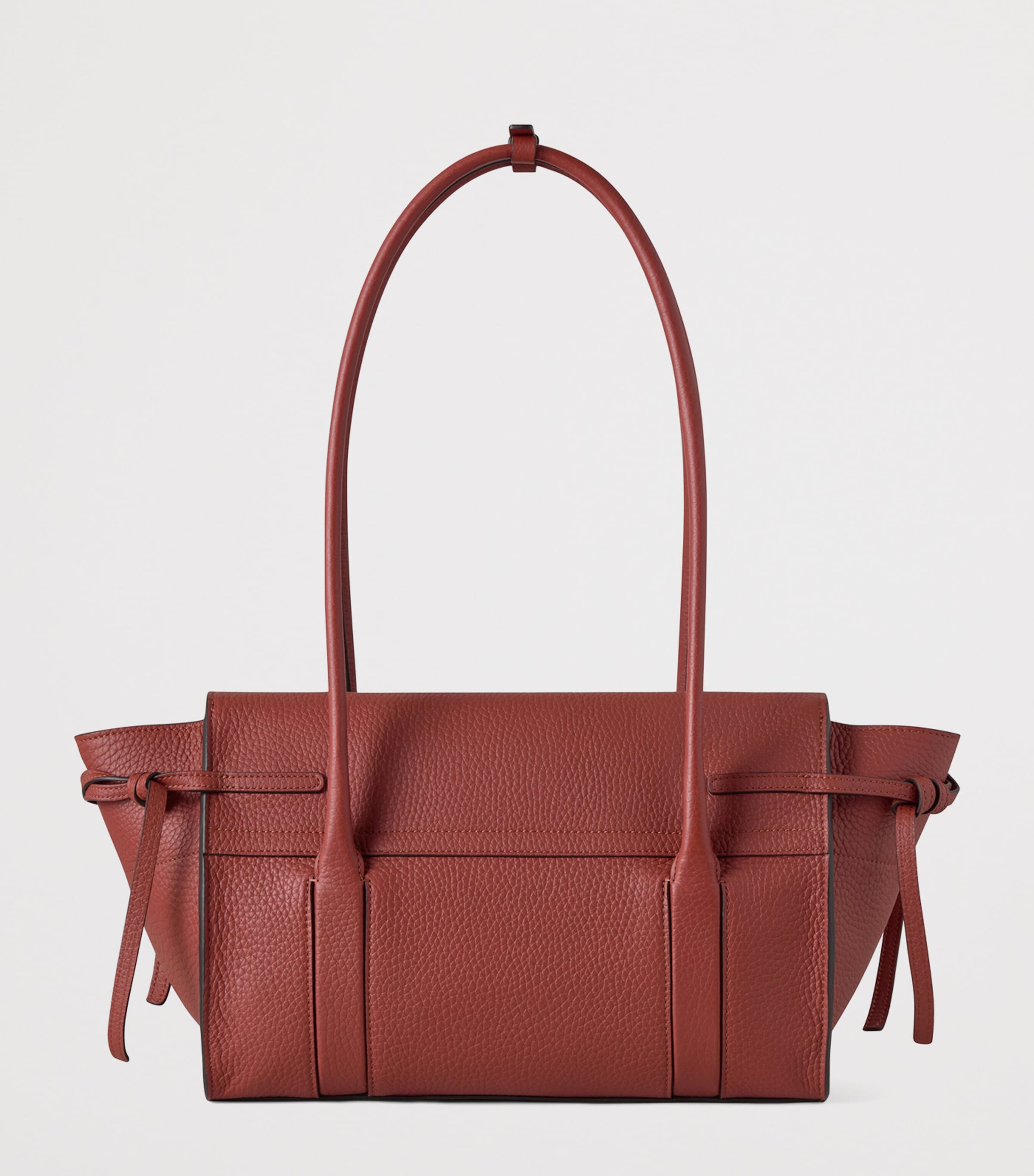 Small Soft Bayswater Shoulder Bag RUST Image 3