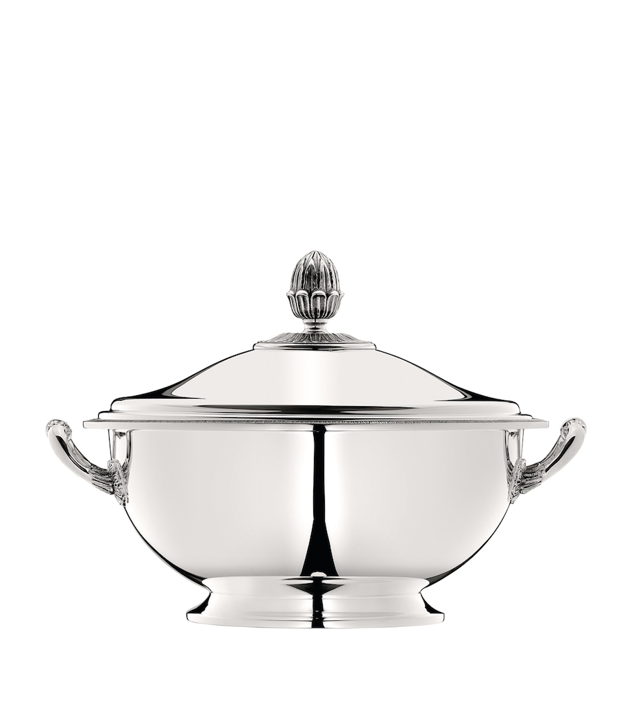 Christofle Silver-Plated Malmaison Soup Tureen (23cm) Silver Image 1