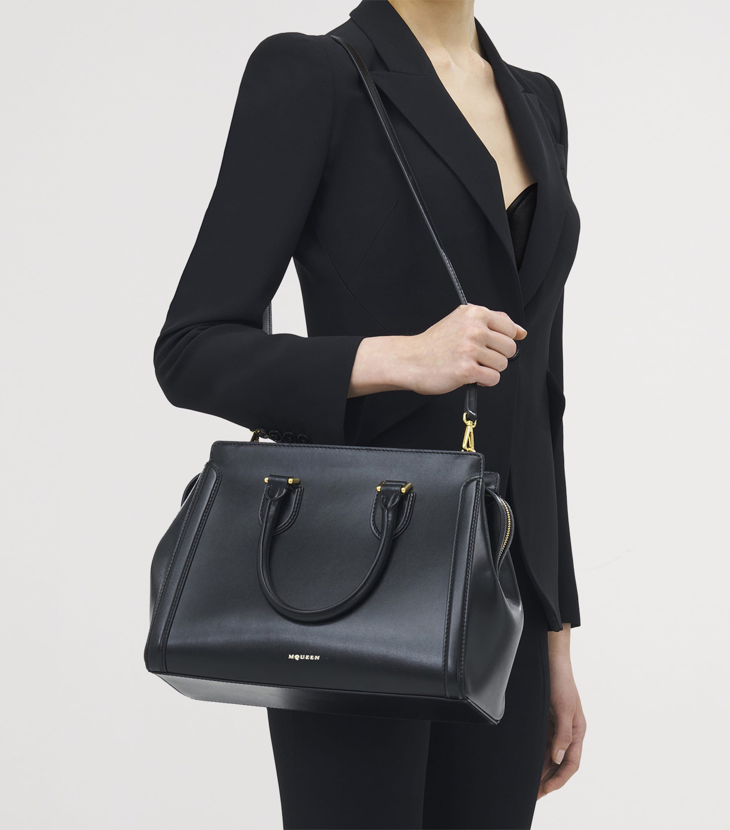 Large Leather Birdee Top-Handle Bag 1000 Image 5