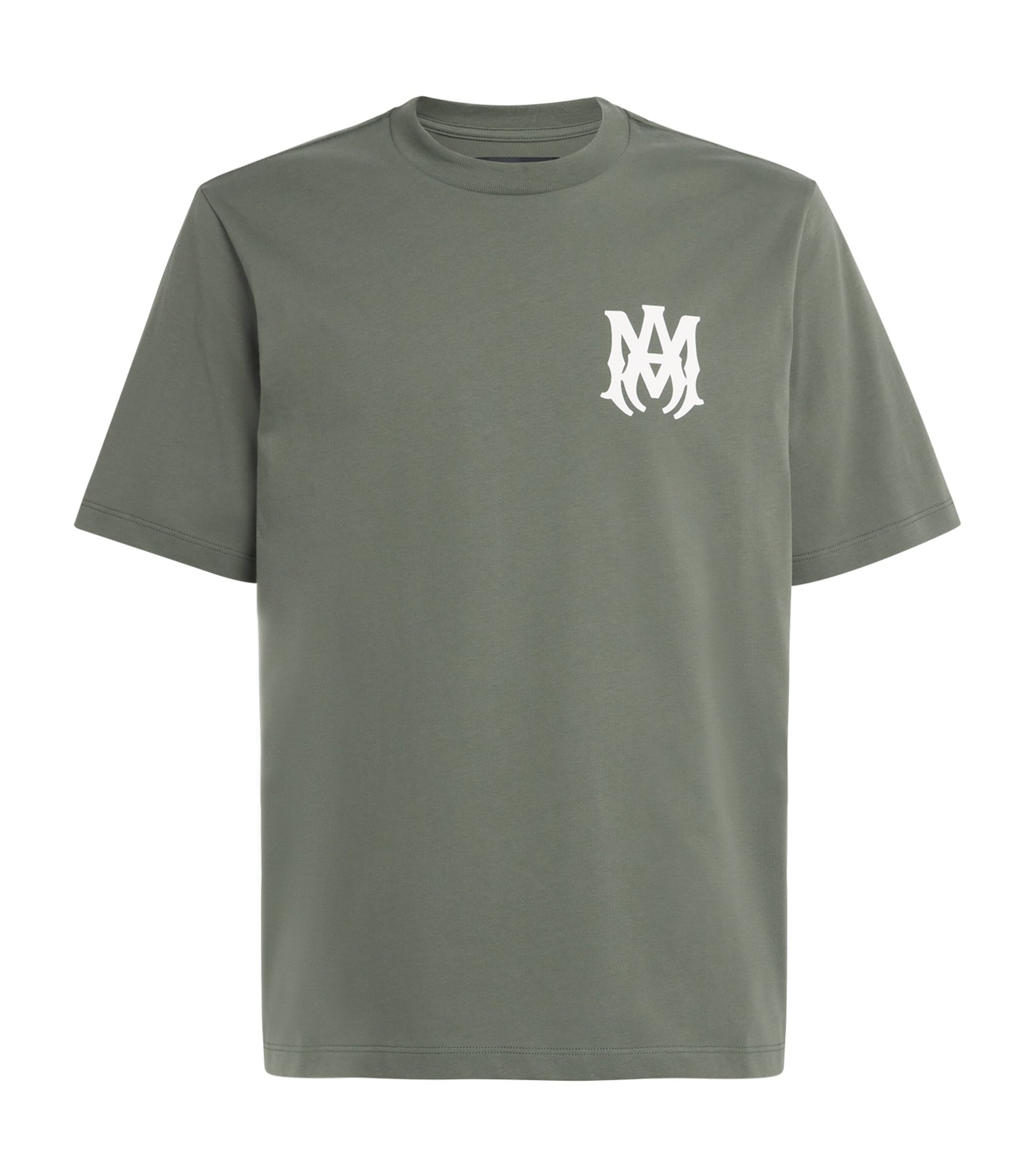 Cotton Core Logo T-Shirt DARK SAGE Image 1