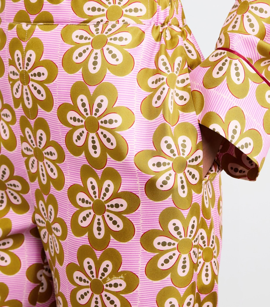 Printed Pajama Trousers PI01 CAPER Image 6