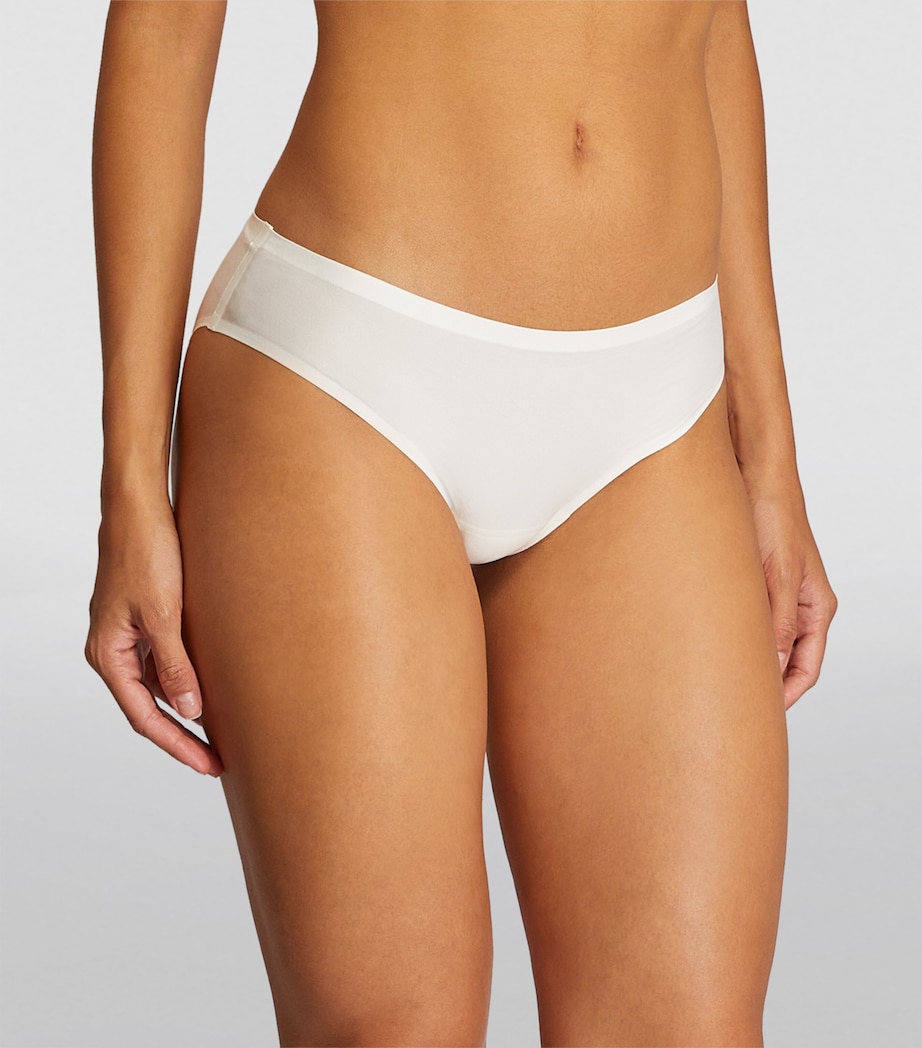 SoftStretch Brazilian Briefs 035 IVORY Image 3