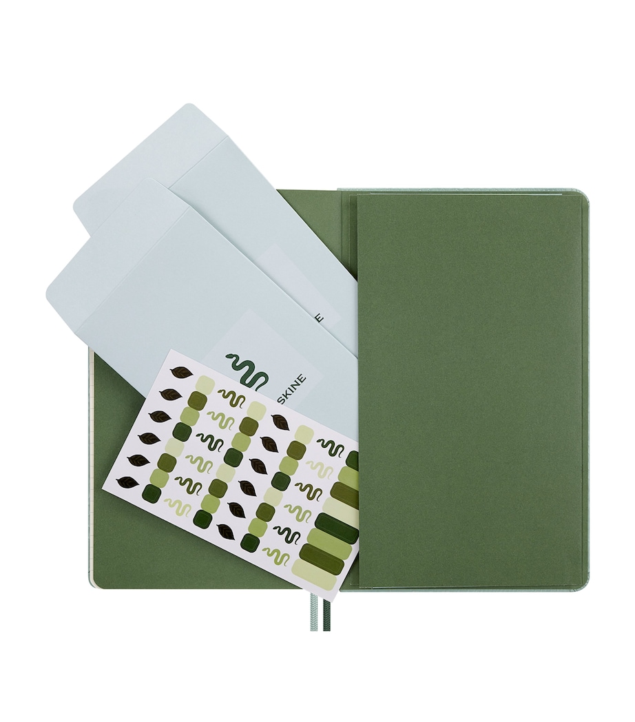 Year of the Snake Notebook and 12-Month Planner Box GREEN Image 2