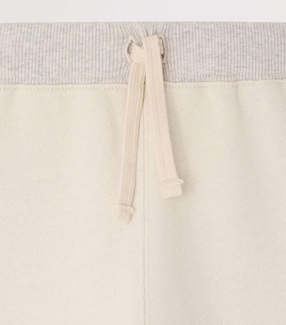 Bonpoint Organic Cotton Bambo Sweatpants (6-18 Months) Gris Chine Image 3