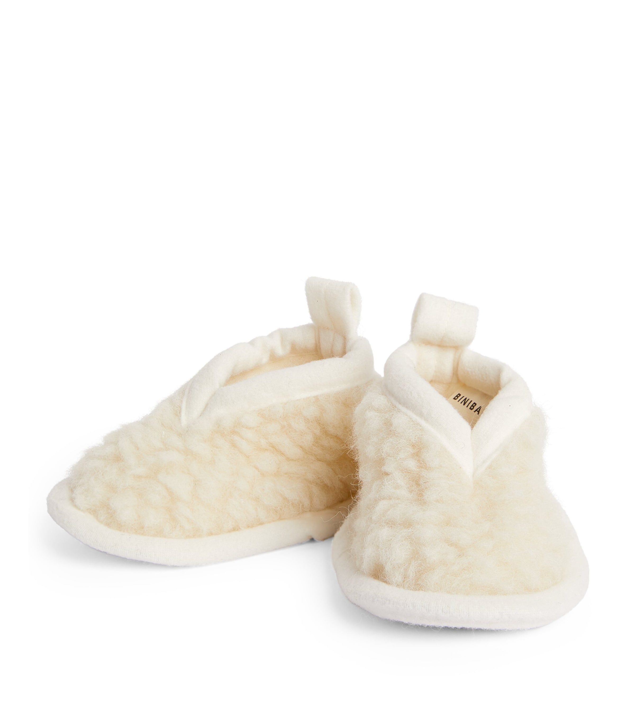 Merino Wool Booties (Medium) MILK Image 3