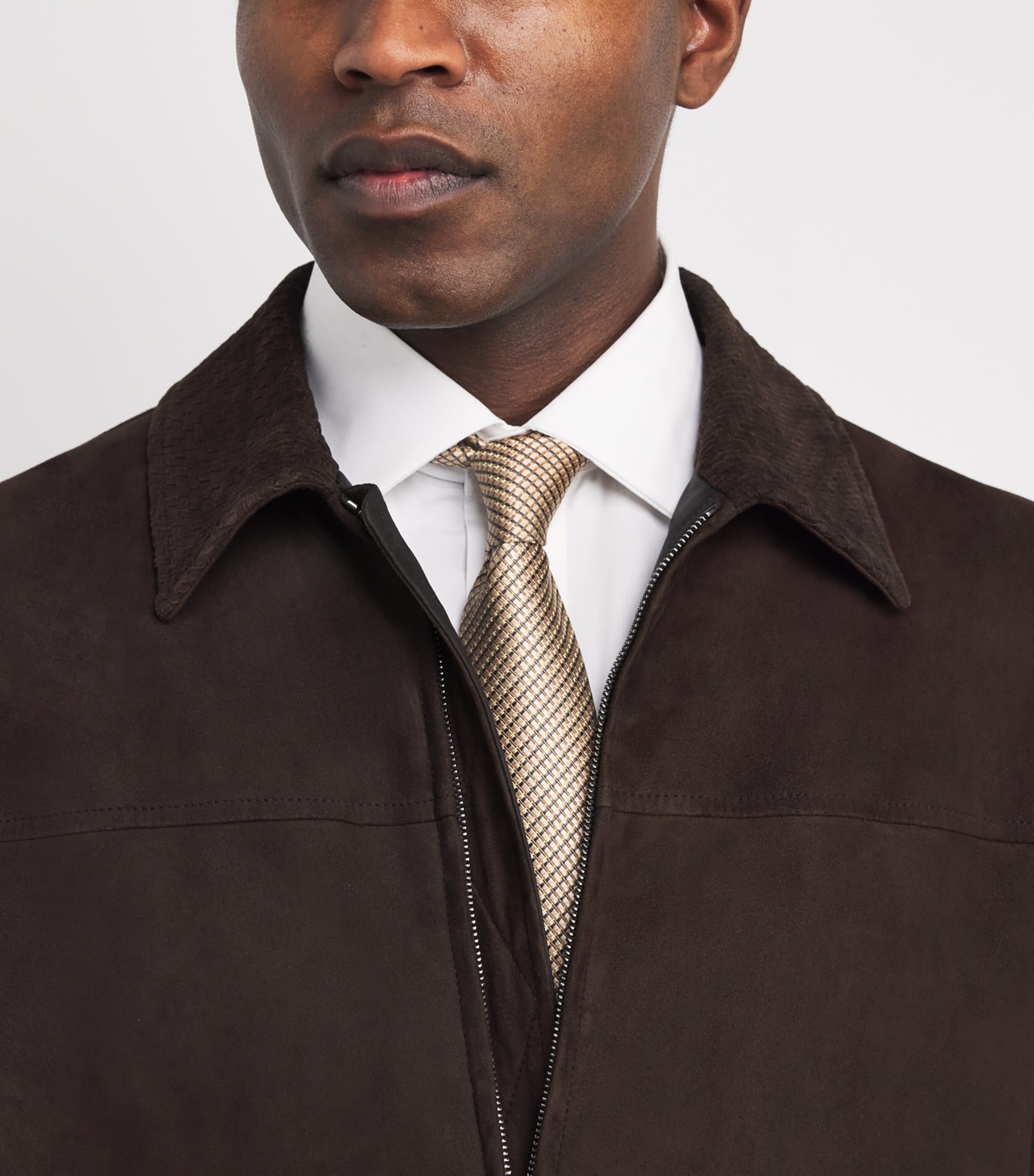 Silk Geometric-Jacquard Tie 9825 Image 2