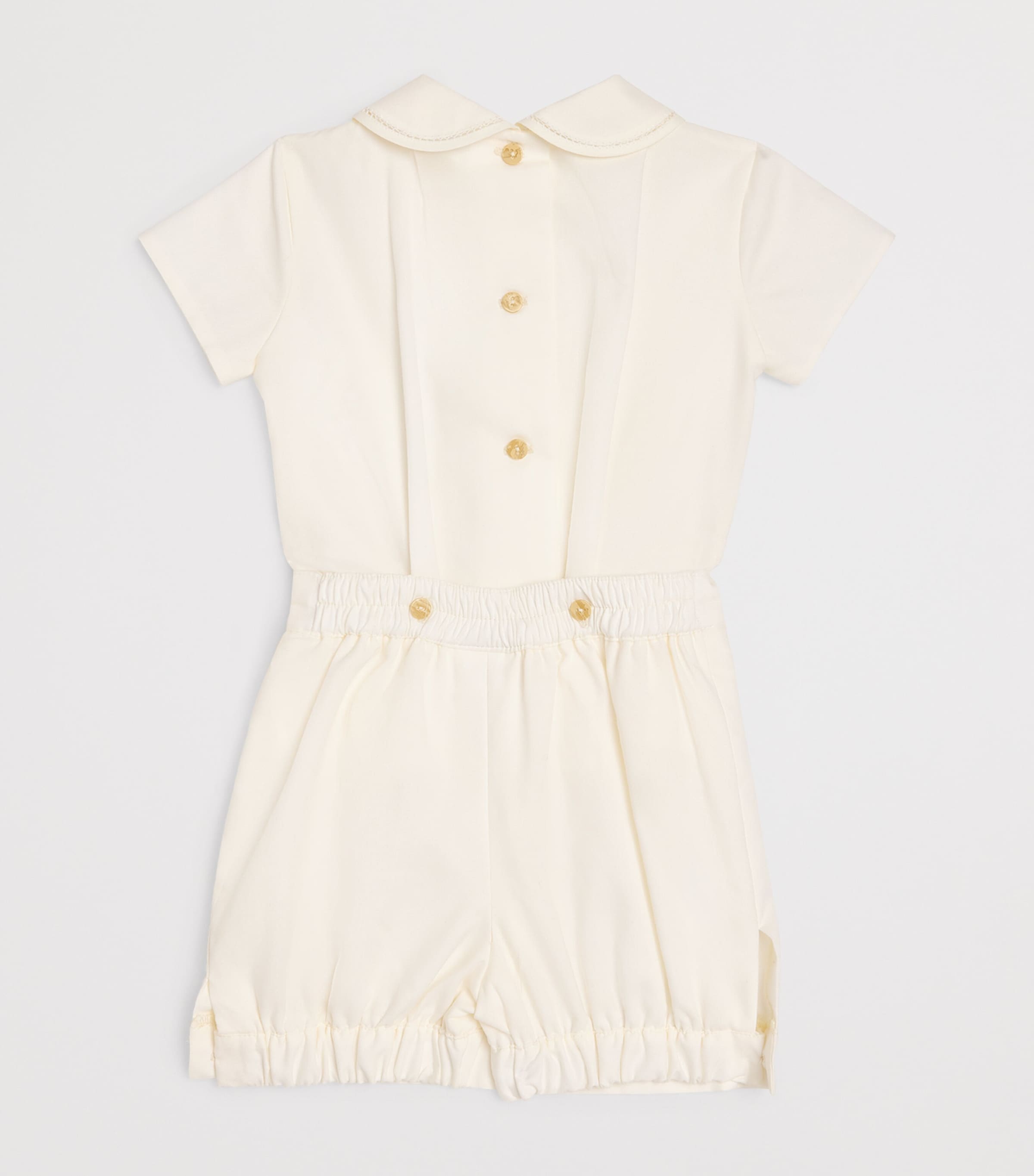 Shirt and Shorts Occasion Set (12-18 Months) IVORY Image 2