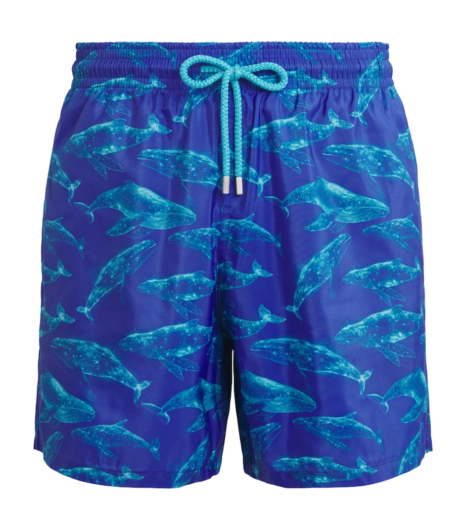 Vilebrequin Mens Whale Print Mahina Swim Shorts Versailles Image 1