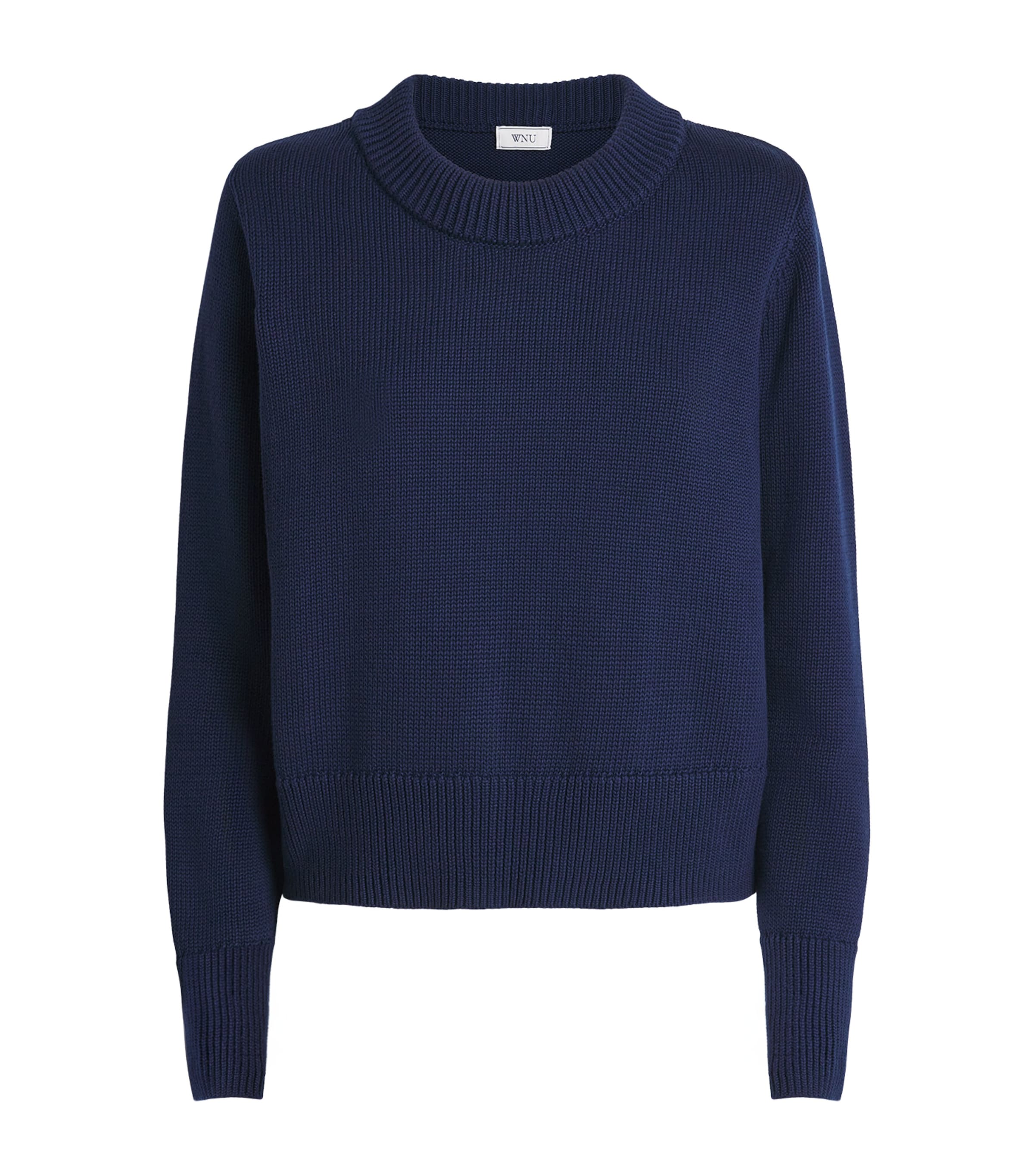 Wool Devon Sweater NAVY Image 1