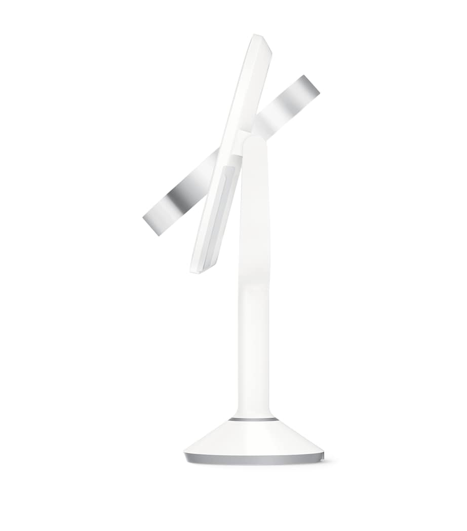 Simplehuman Sensor Trio LED Make-Up Mirror White Stn Steel Image 5