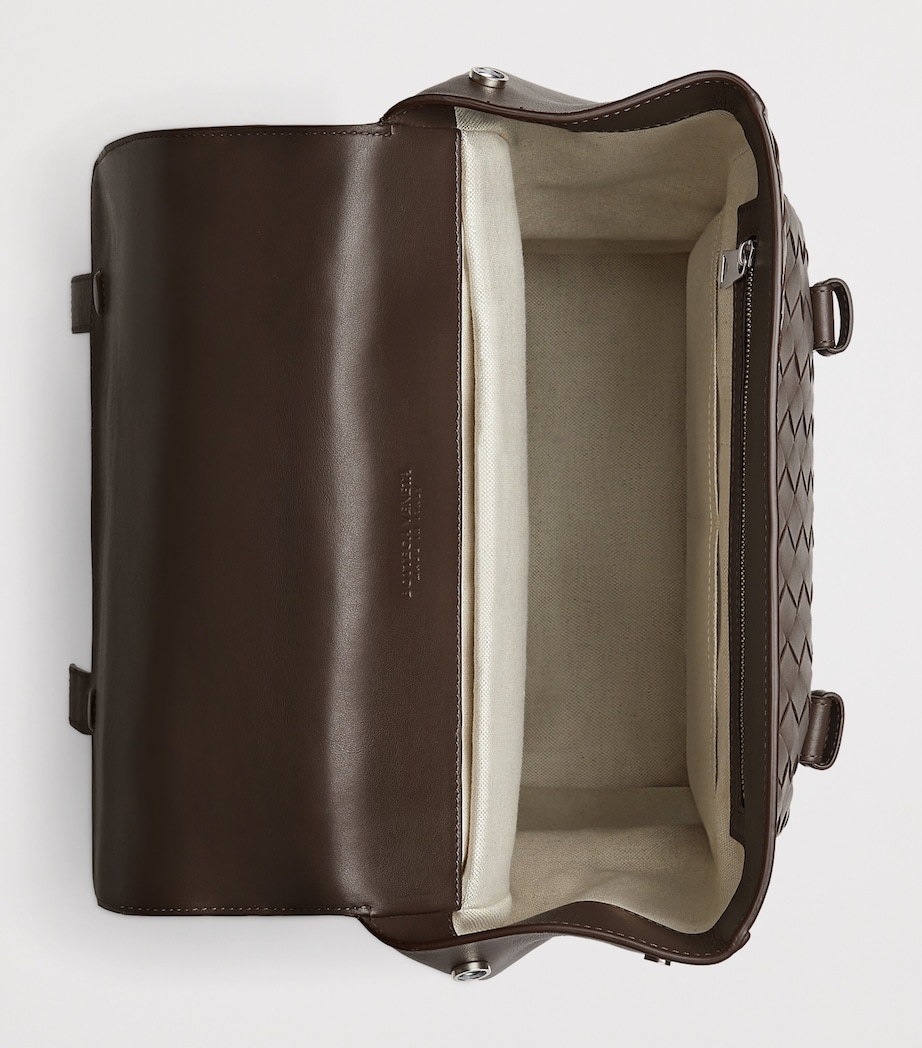 Leather Intrecciato Back-To-School Backpack 2116 Image 3