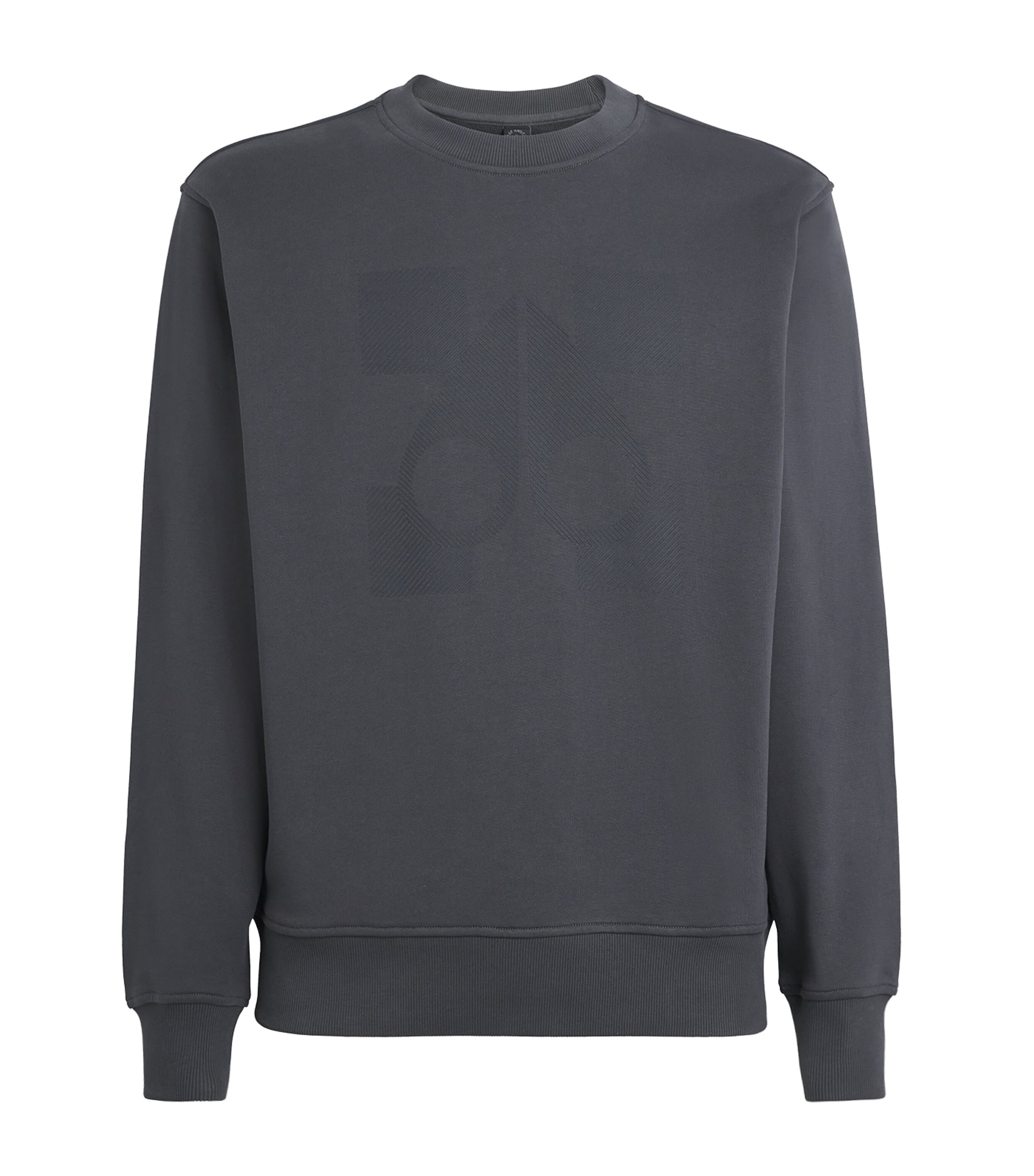 Moose Knuckles Cotton Logo Sweatshirt In Gray