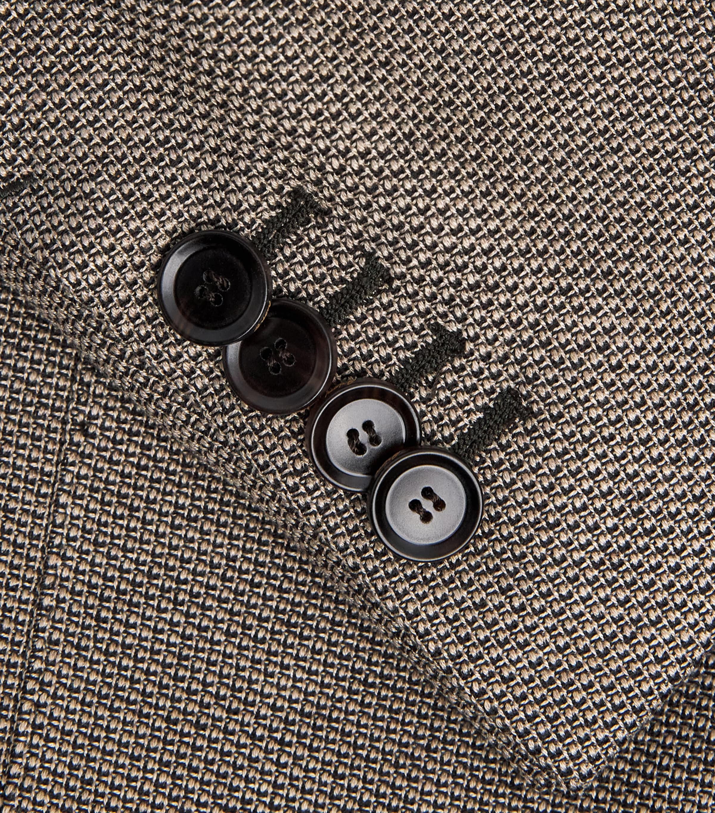 Silk-Wool Single-Breasted Blazer 1910 Image 5