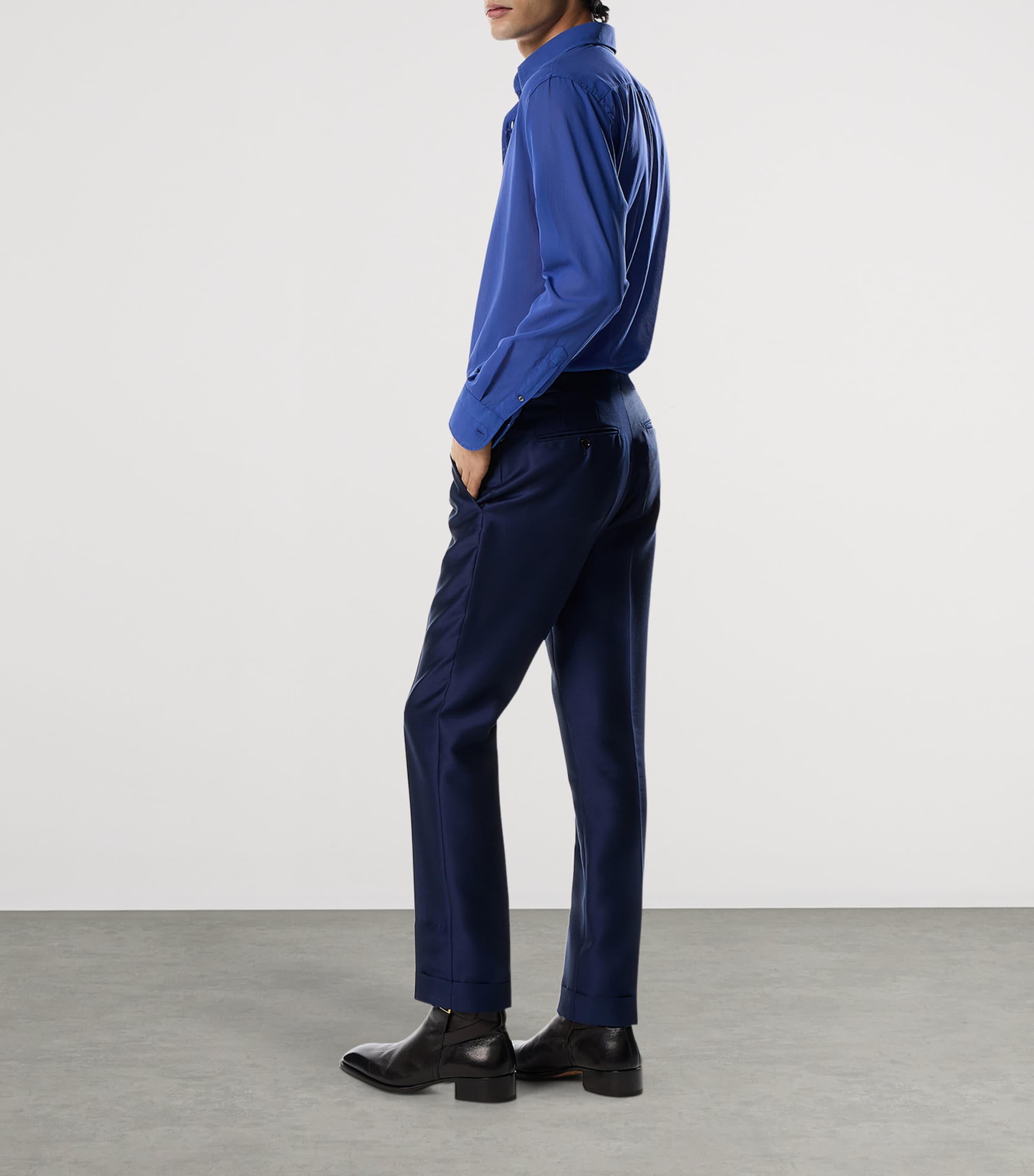 Cotton Voile Shirt HB179 Image 3