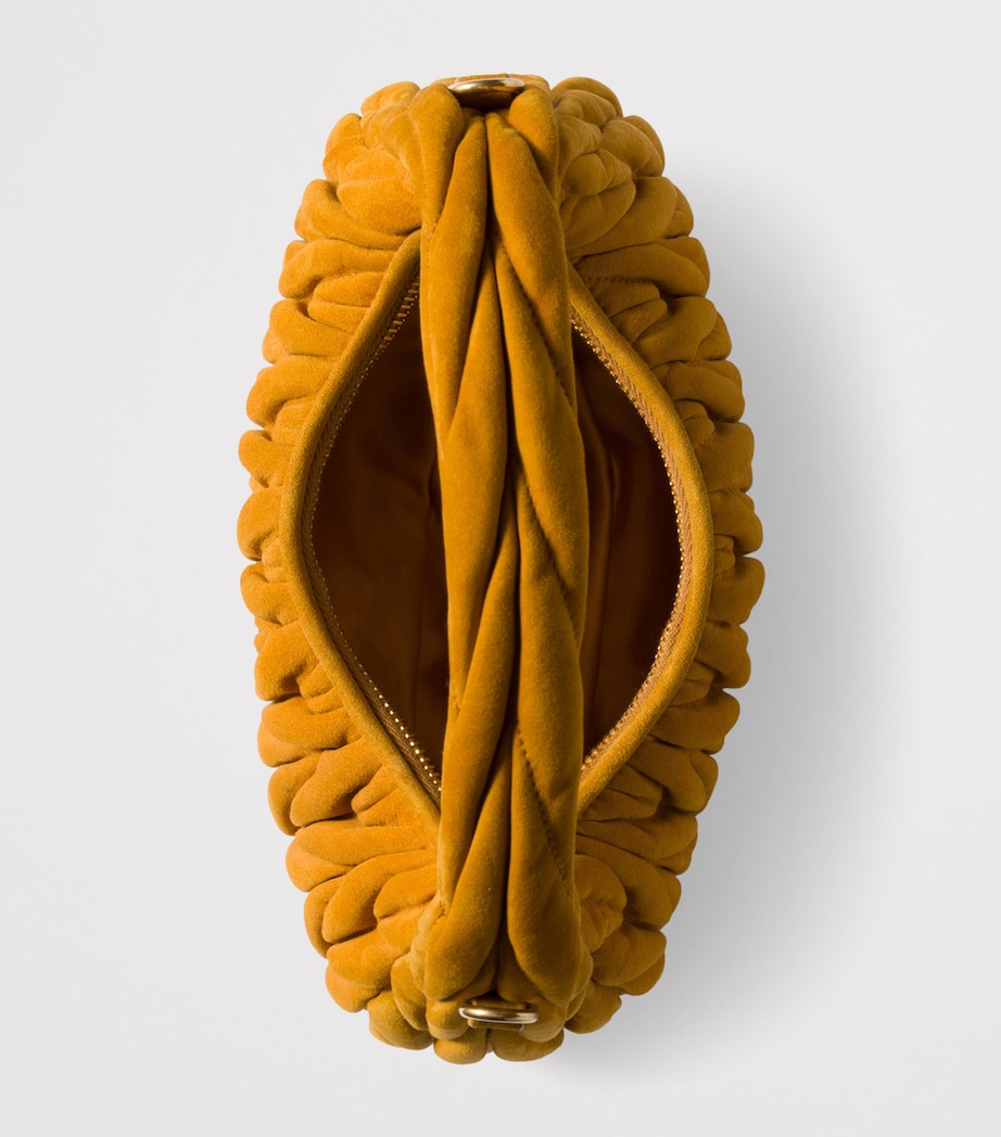 Small Matelassé Leather Wander Top-Handle Bag F0R55 Image 6