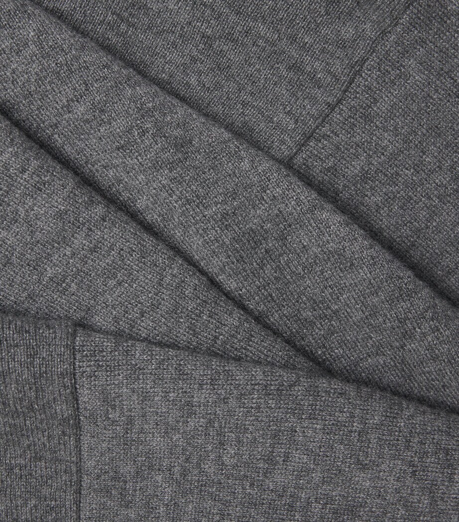 Cashmere Raw-Edge Rollneck Sweater WINGREY Image 5