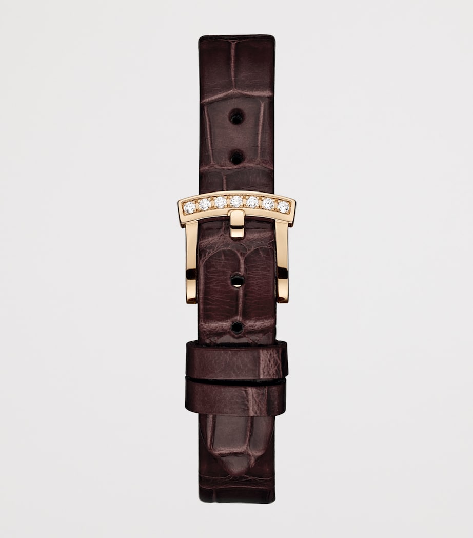 Rose Gold, Diamond and Tiger's Eye L'Heure du Diamant Watch 26mm 18K ROSE GOLD Image 4