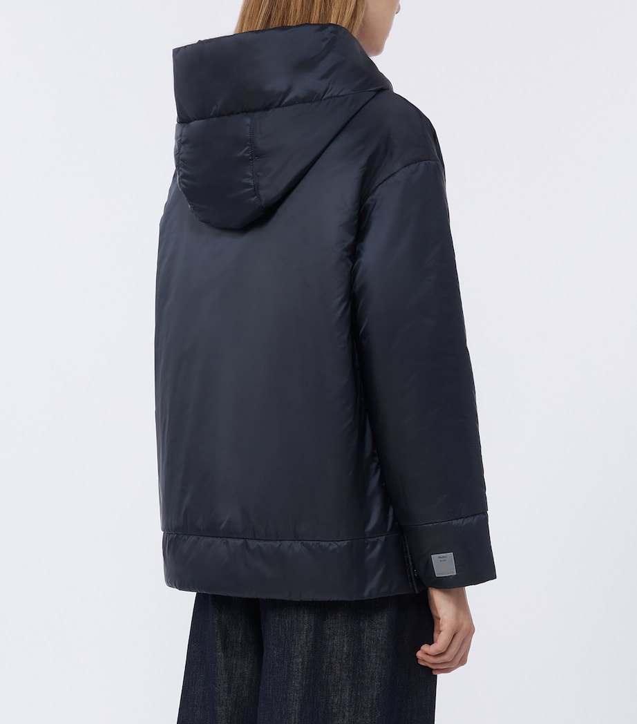 Water-Repellent Relaxed Padded Jacket MIDNIGHTBLUE Image 4