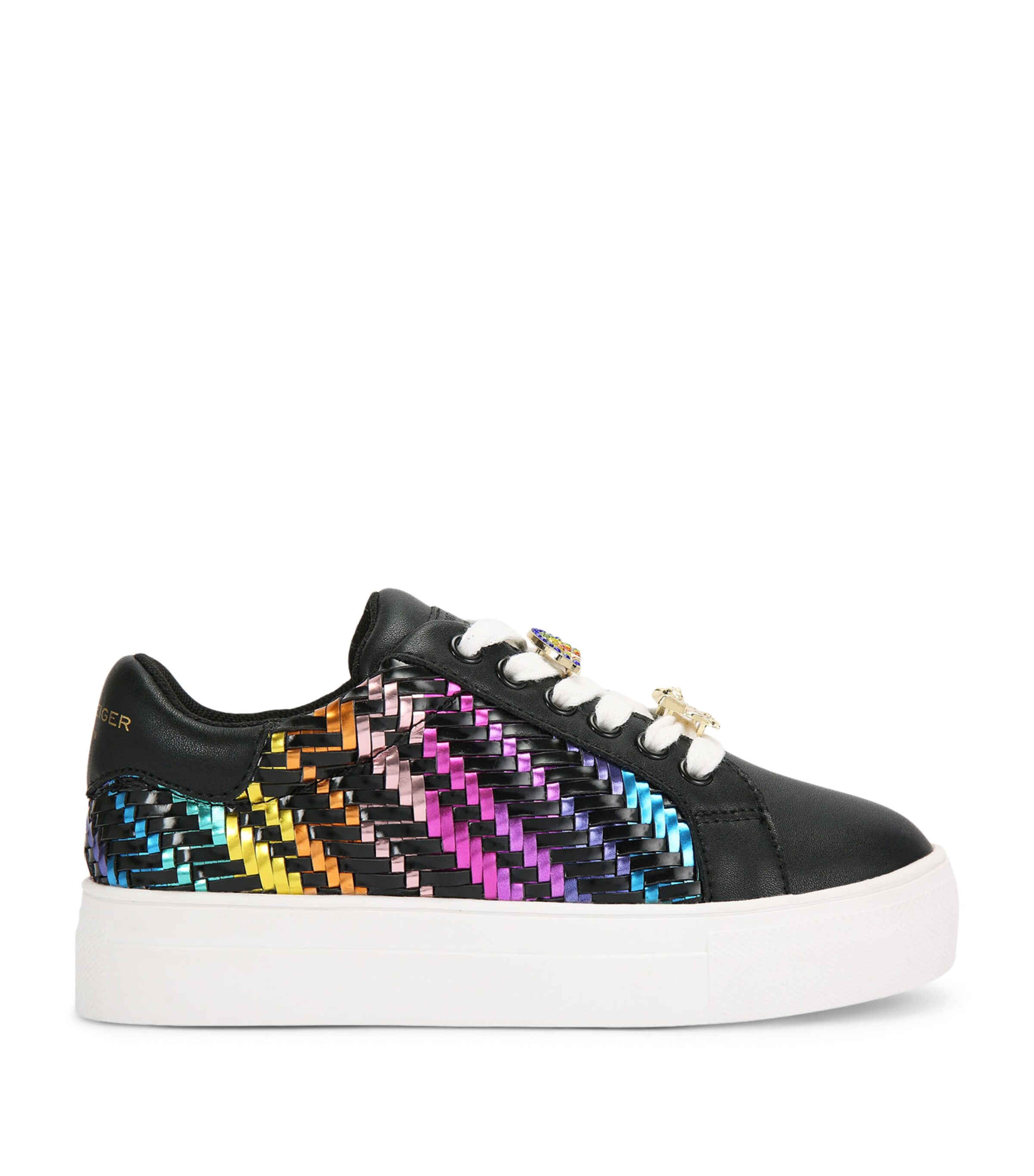 Kurt Geiger London Leather Mini Laney Charm Sneakers Mult/other Image 1