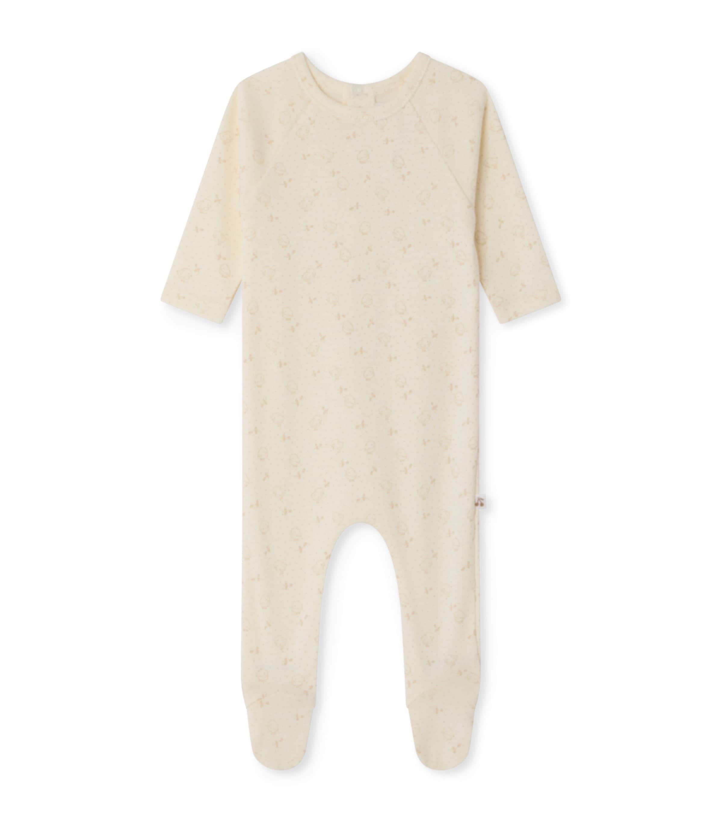 Bonpoint Cotton Printed All-In-One (1-18 Months) Po Naturel Image 1