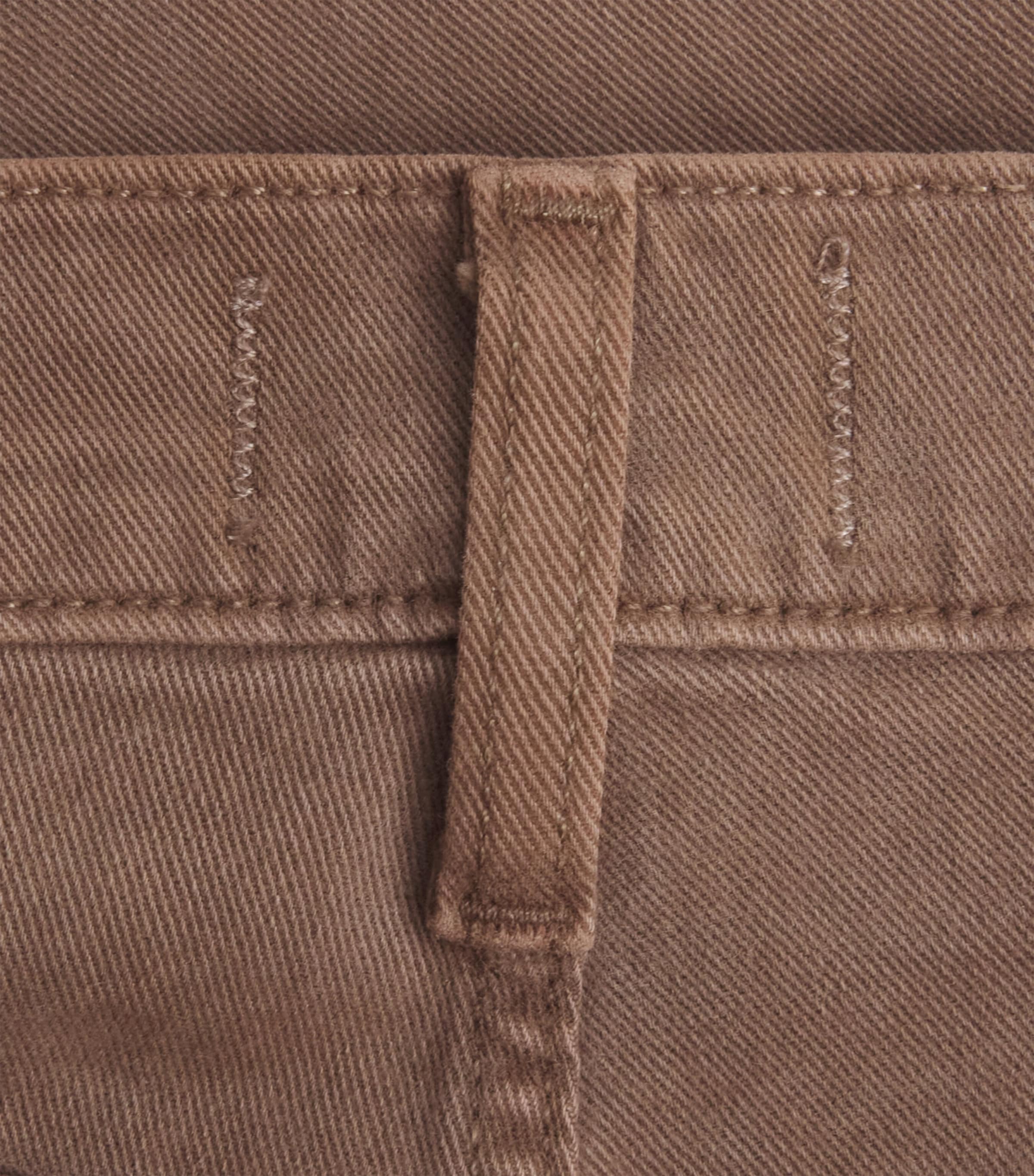 PAIGE Womens Arellia Skimmer High-Rise Wide-Leg Jeans Vintage Canewood Image 6
