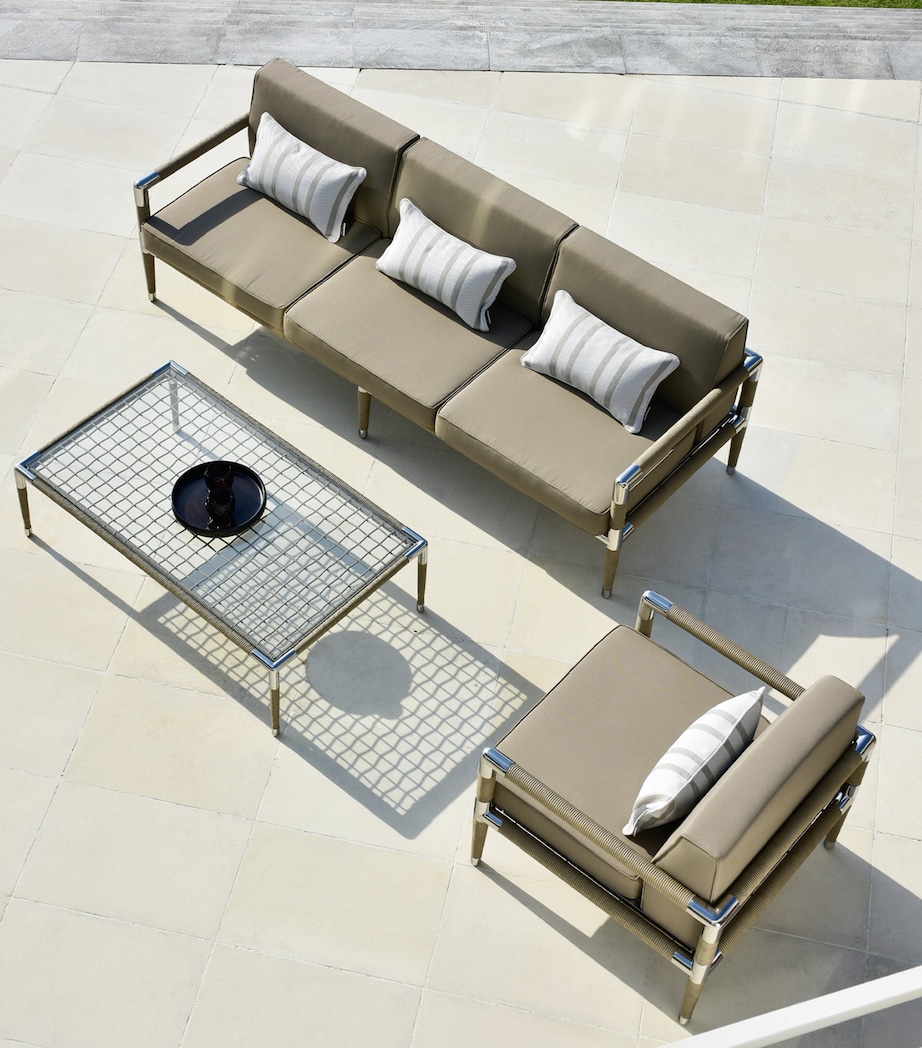 Marina Outdoor 3-Seater Sofa TAUPE Image 6