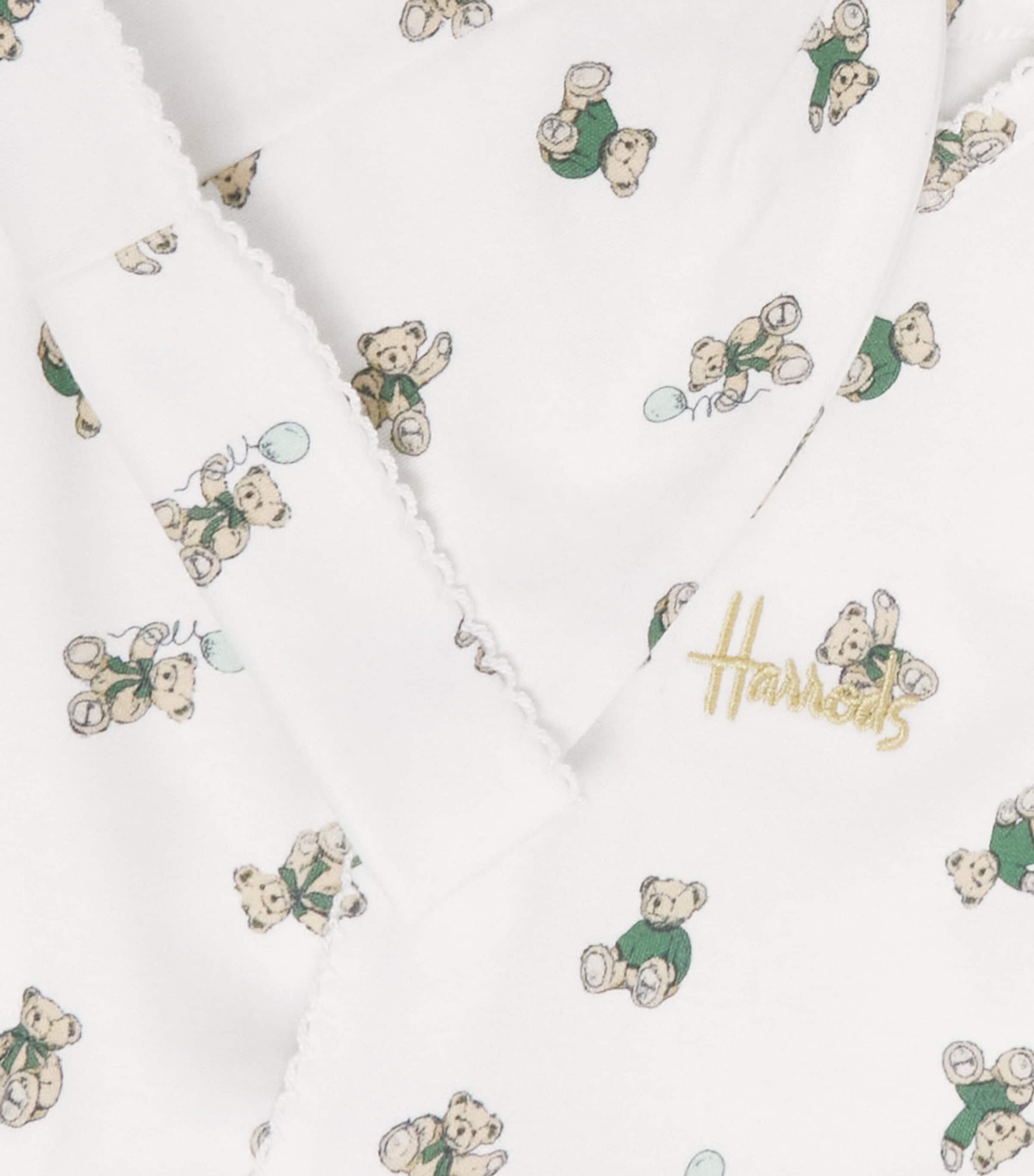 Cotton Bear All-In-One and Hat Set (0-18 Months) IVORY Image 3