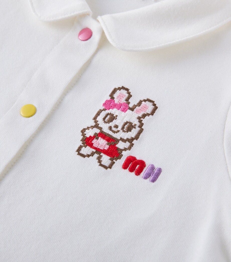 Miki House Usako Bunny Blouse (6 Months-4 Years) Image 5