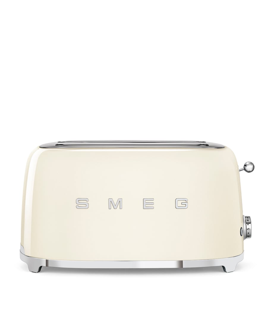 Smeg Long Slice Sourdough Toaster (2 Slots) Cream Image 1