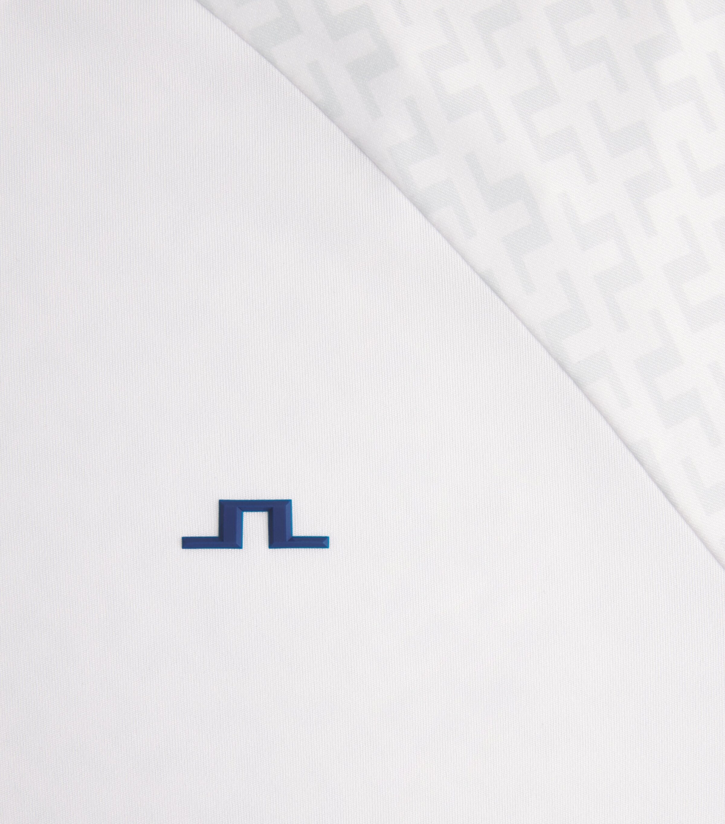 J Lindeberg Mens Technical Tucker Polo Shirt Tonal White Image 6