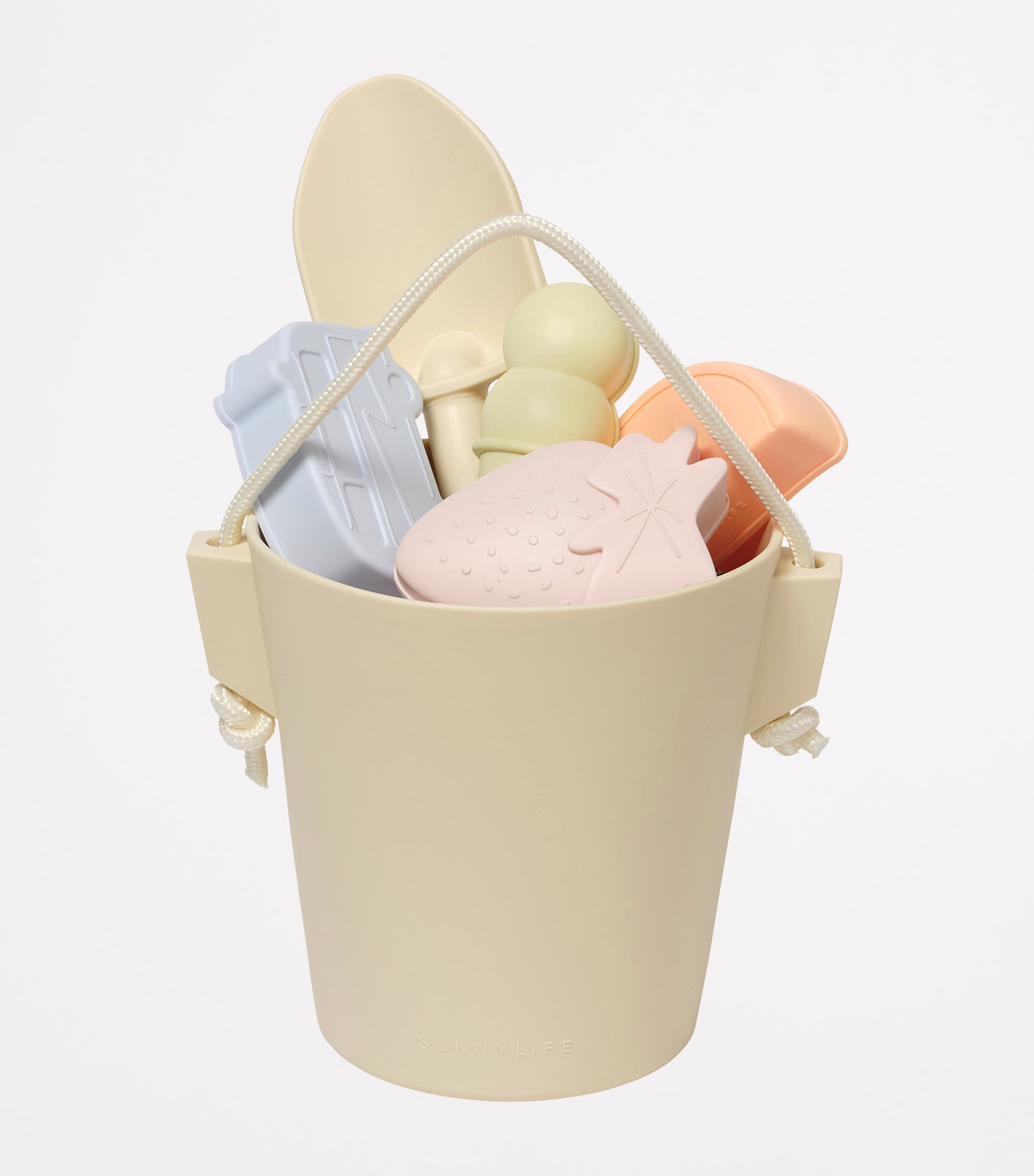 Silicone Bucket and Spade Set APPLE SORBET Image 3