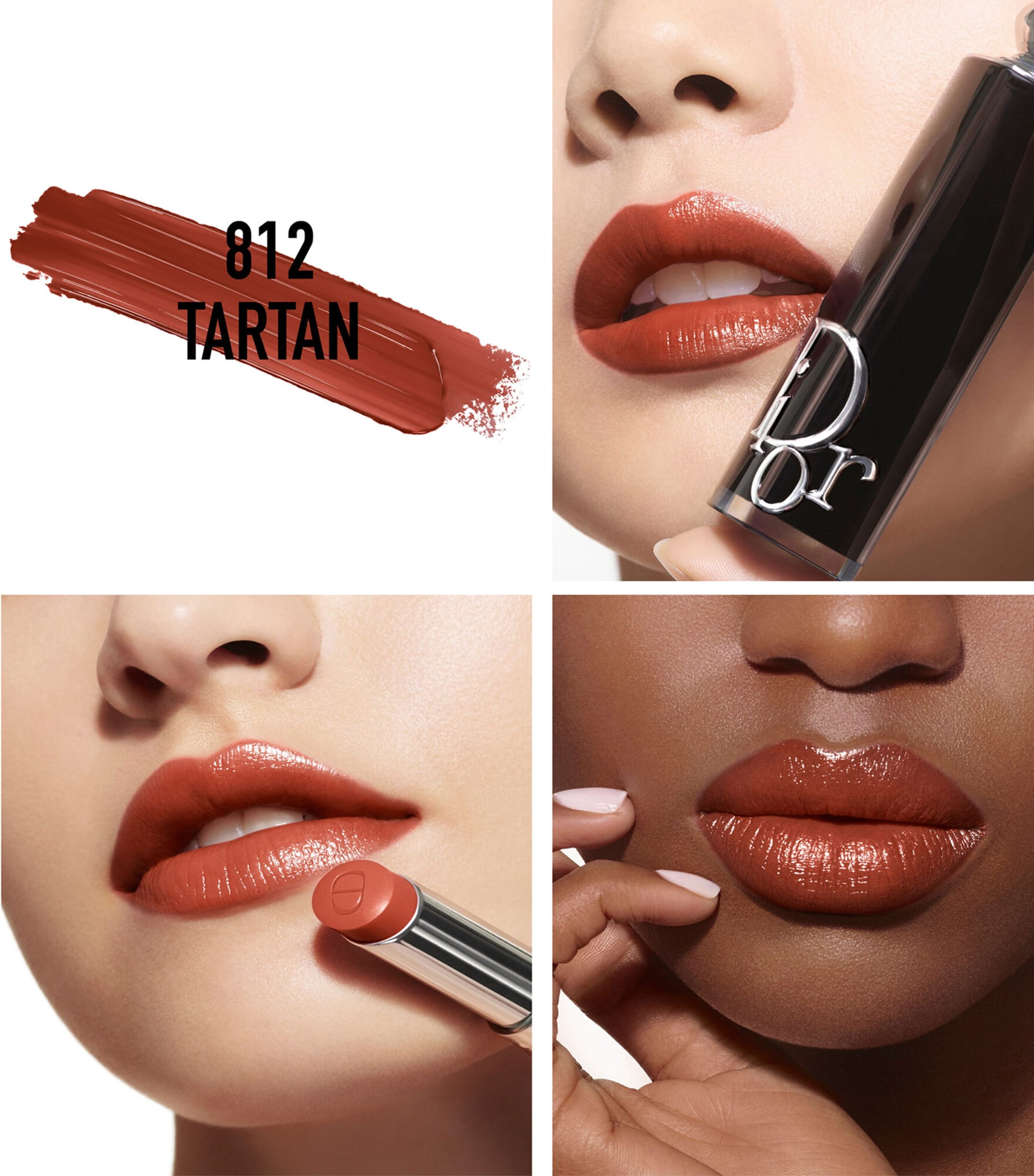 Dior Addict Shine Refillable Lipstick 812 TARTAN Image 2