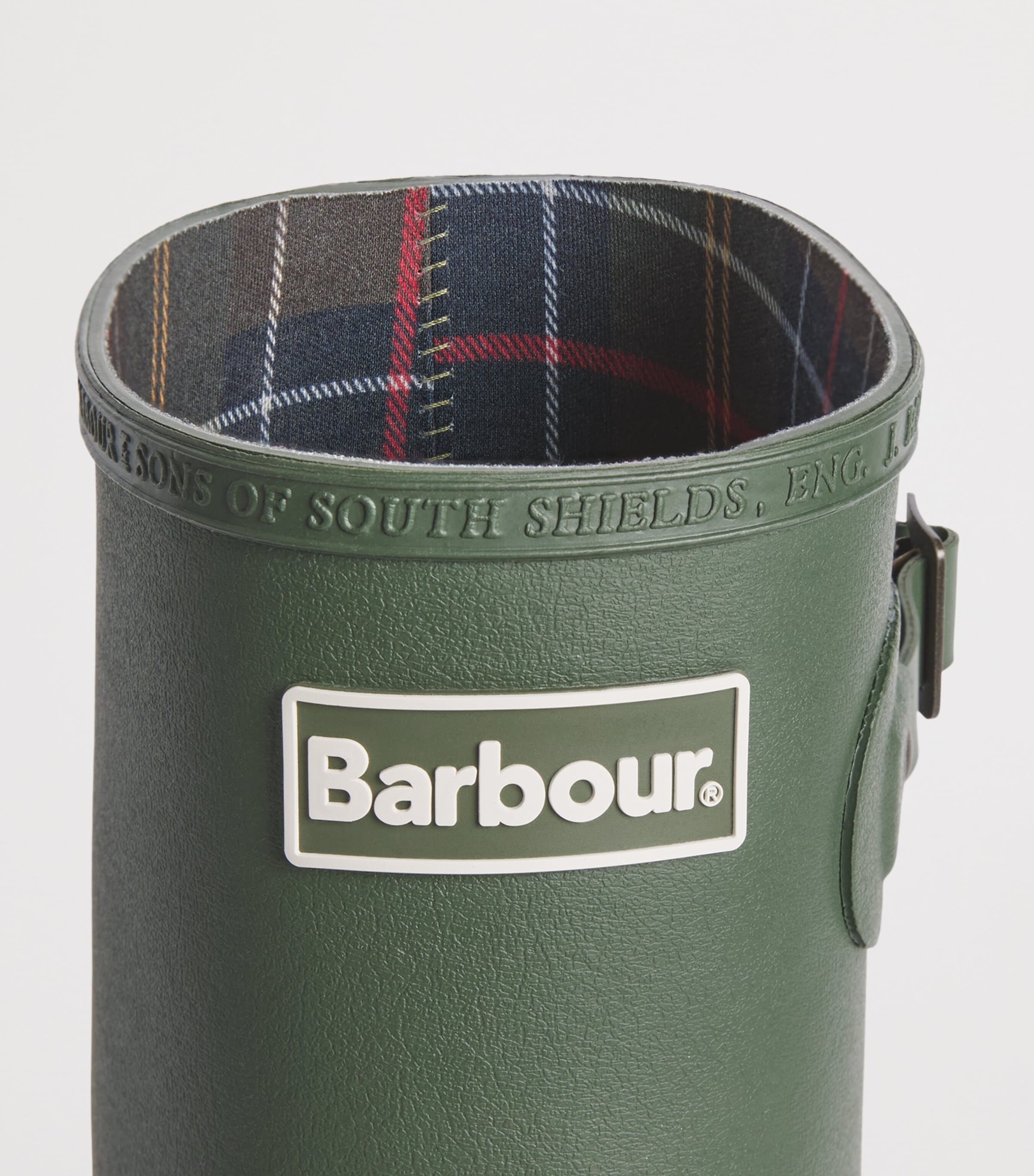 Barbour Tall Bede Wellington Boots Olive Image 7