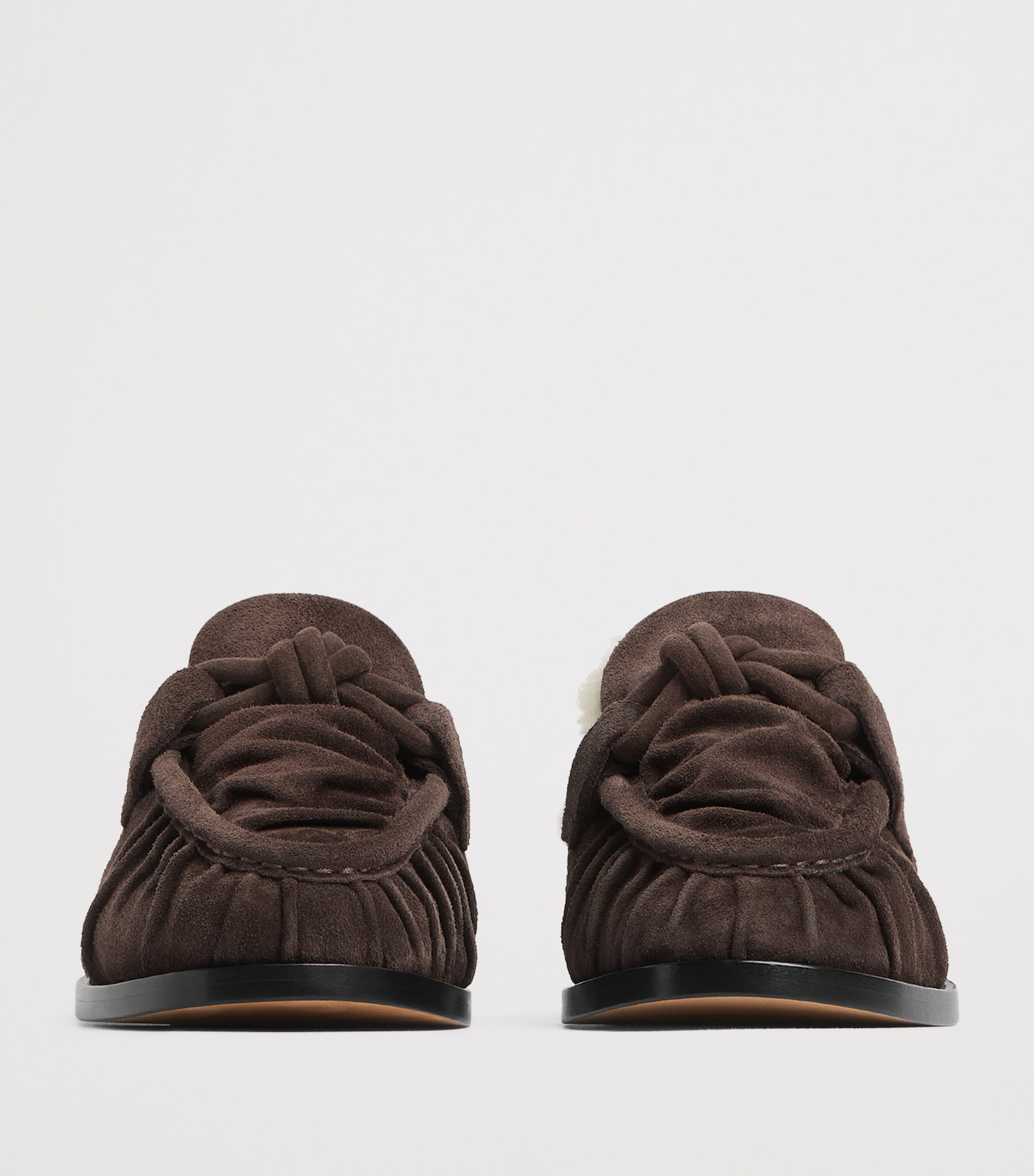 Suede-Shearling Astaire Mules 2186 Image 6