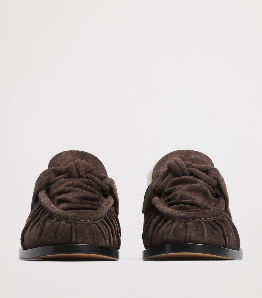 Suede-Shearling Astaire Mules 2186 Image 6