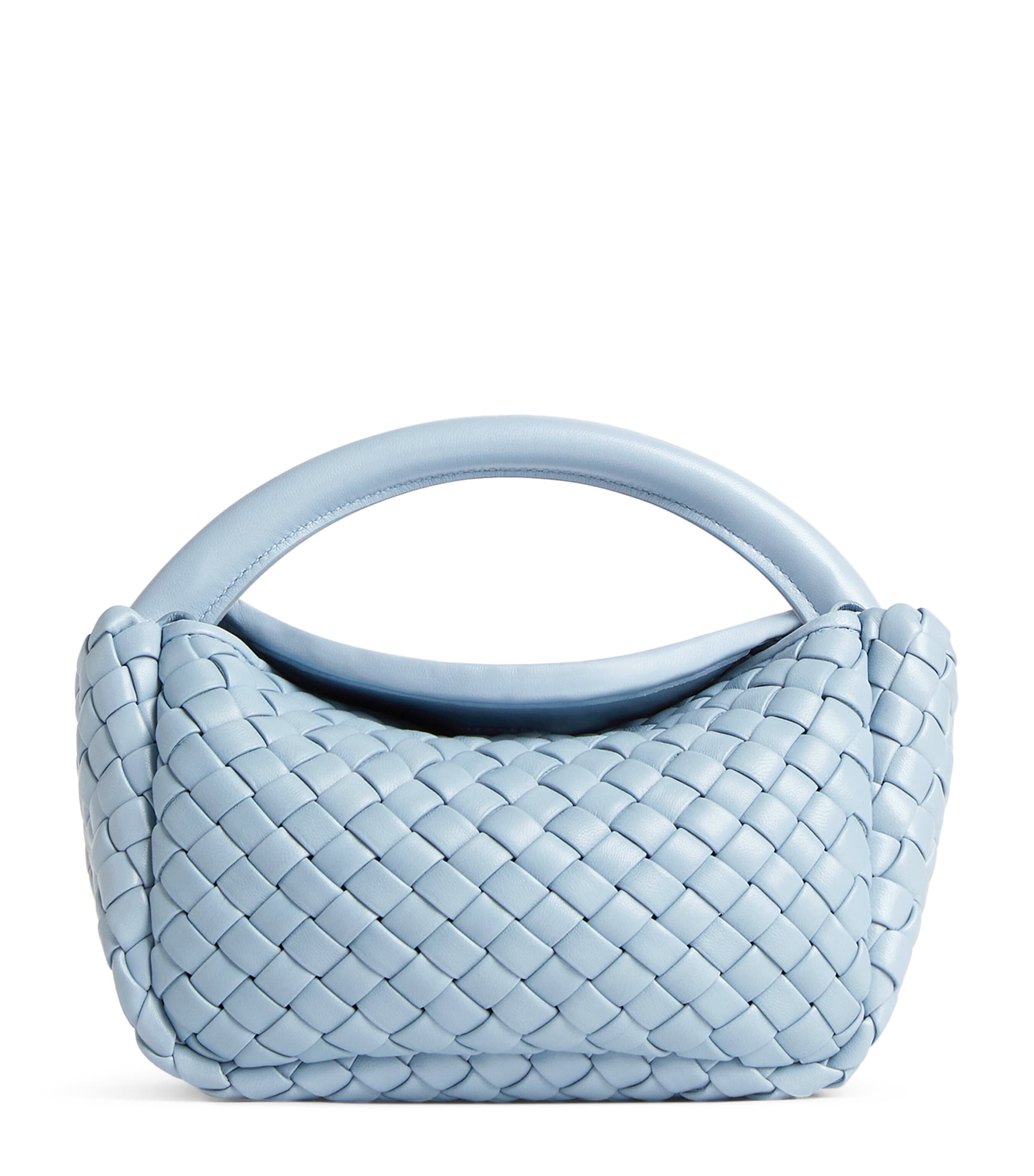 Bottega Veneta Small Leather Cobble Top-Handle Bag | Harrods US