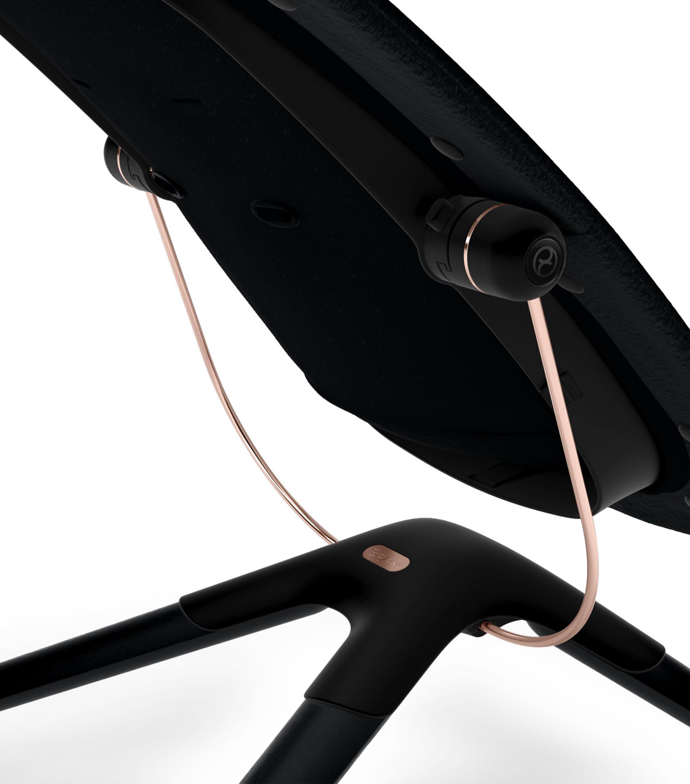 LEMO Platinum Bouncer Set - Black Wood BLACK Image 4