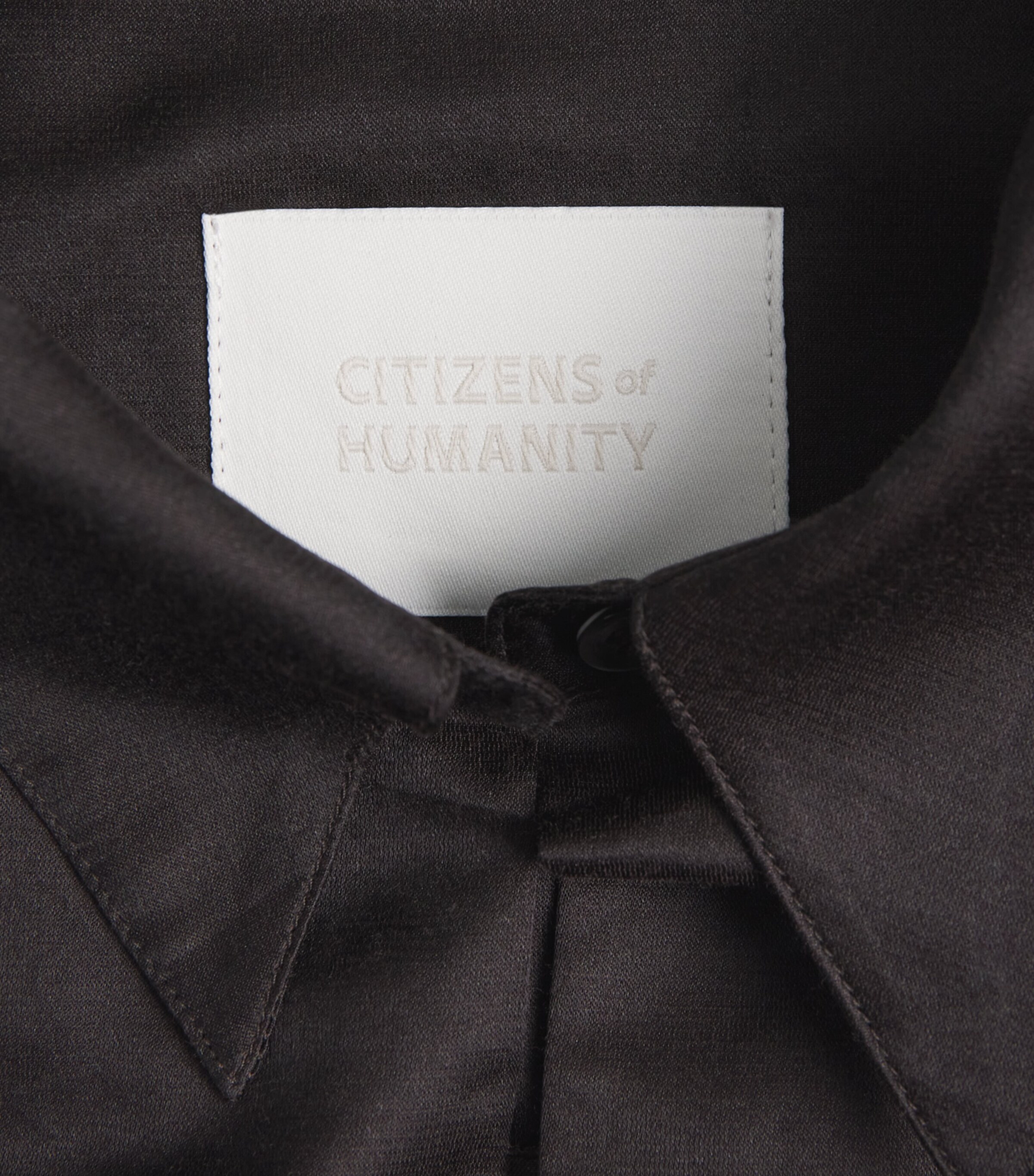 Citizens of Humanity Womens Cotton-Silk Camilla Shirt Cho Image 6
