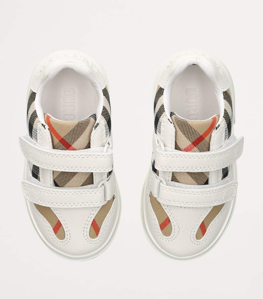 Leather Noah Sneakers WHITE/COMB Image 4