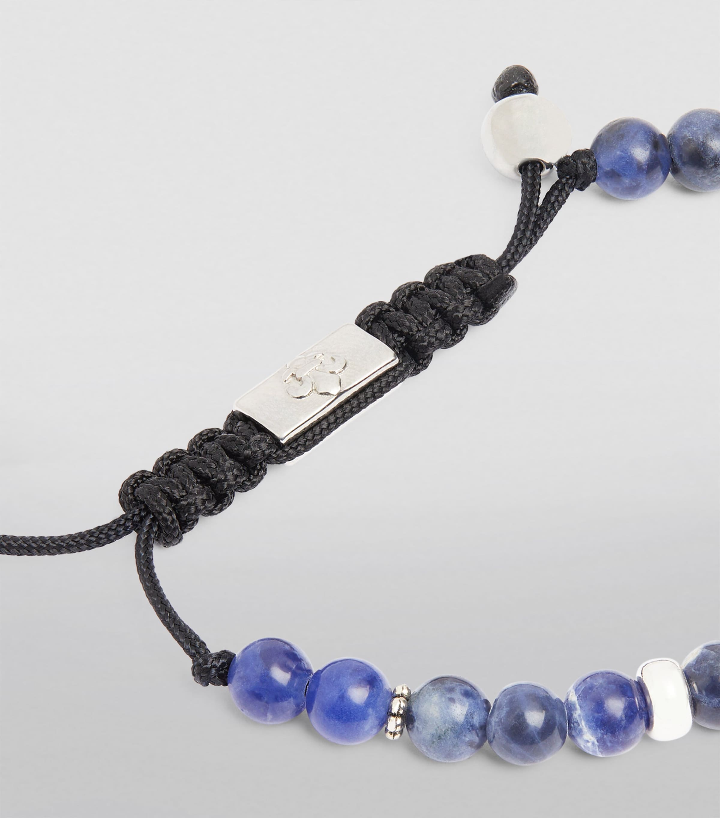 Beaded Dumortierite Bracelet BLUE Image 2