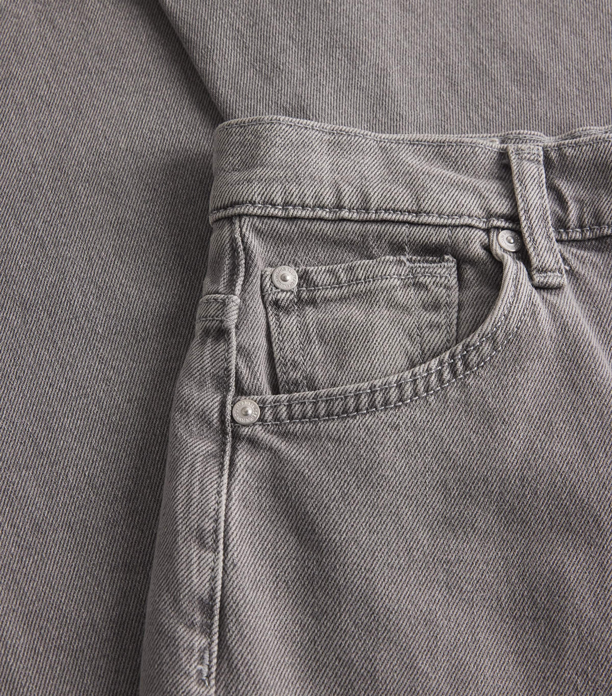 Tess High-Rise Straight Jeans STEEL Image 5