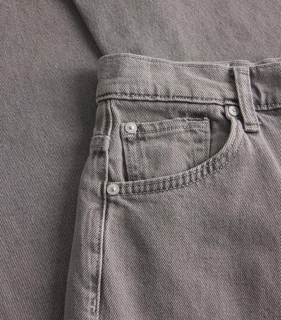 Tess High-Rise Straight Jeans STEEL Image 5