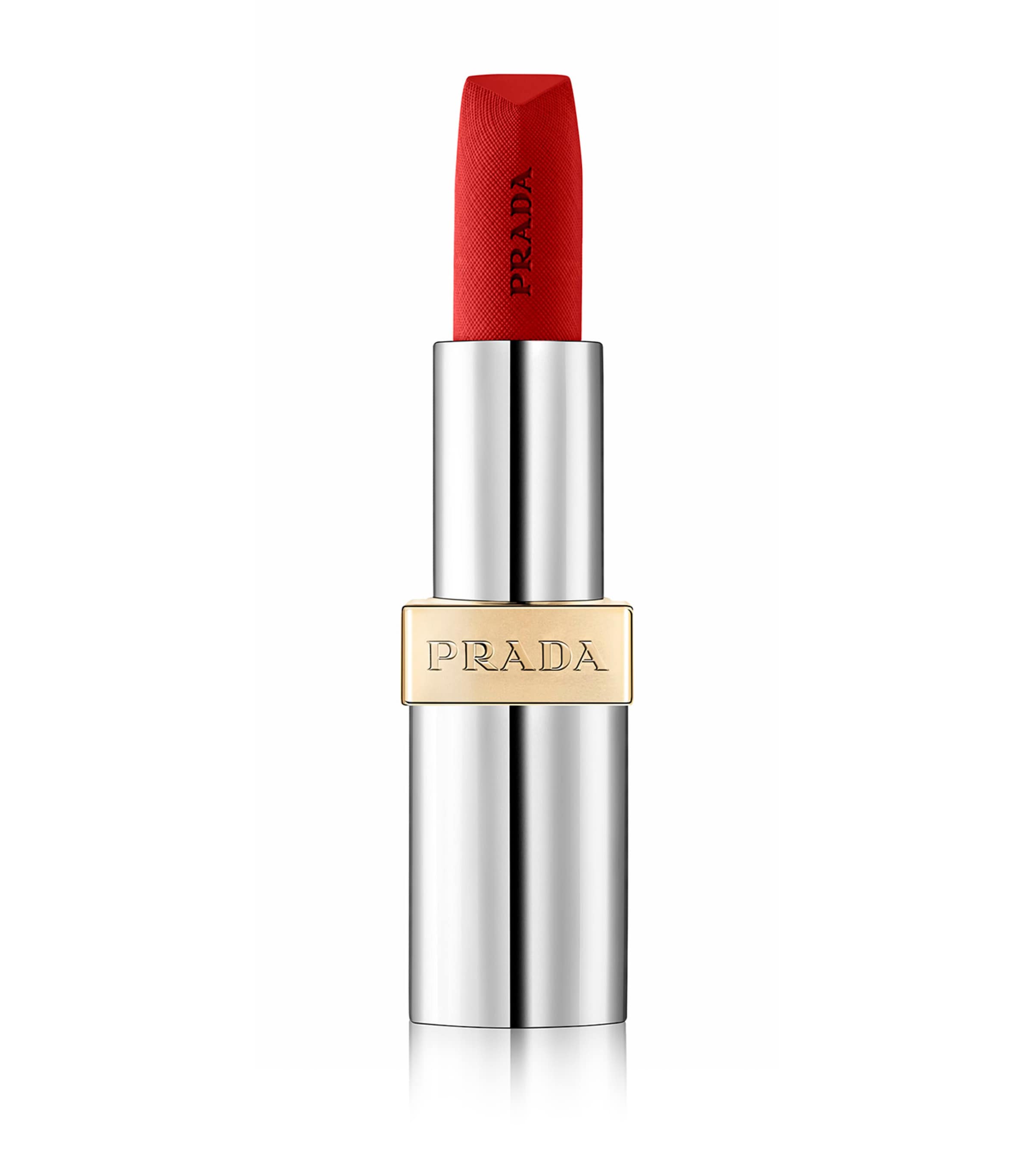 Prada Beauty Prada Monochrome Hyper Matte Lipstick In Red