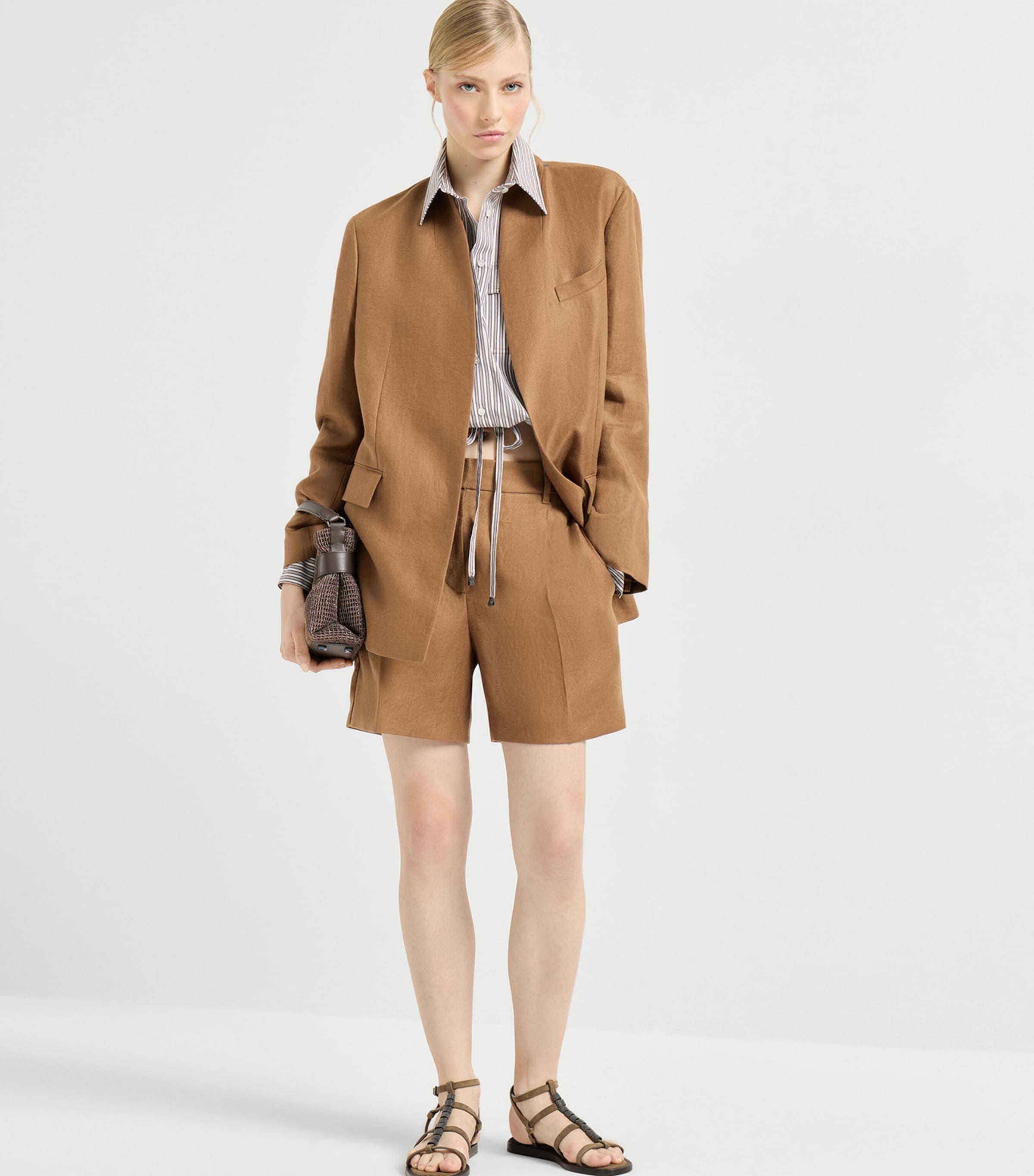 Linen Blazer C9850 Image 2